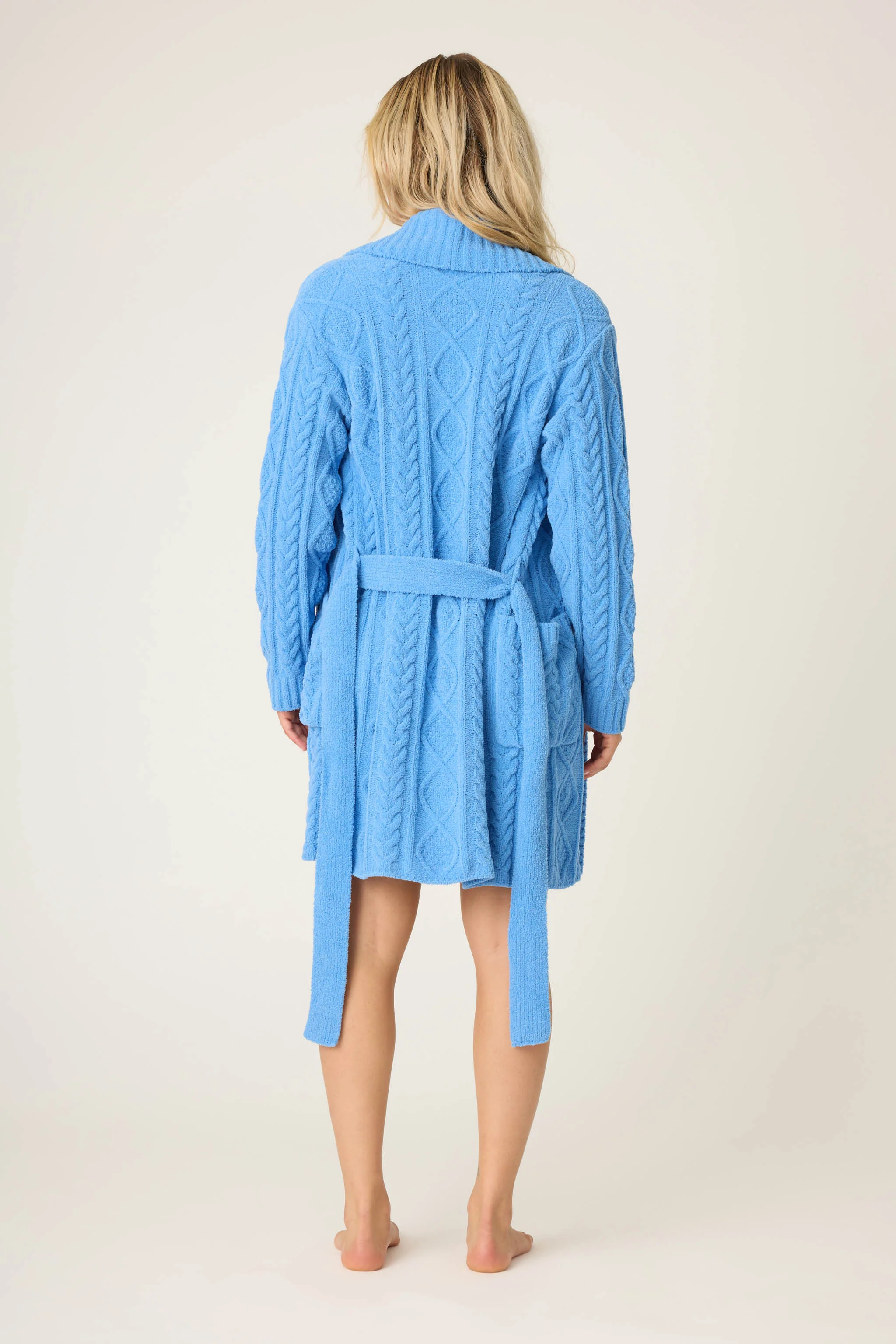 Chenille Cable Knit Robe - Image 4