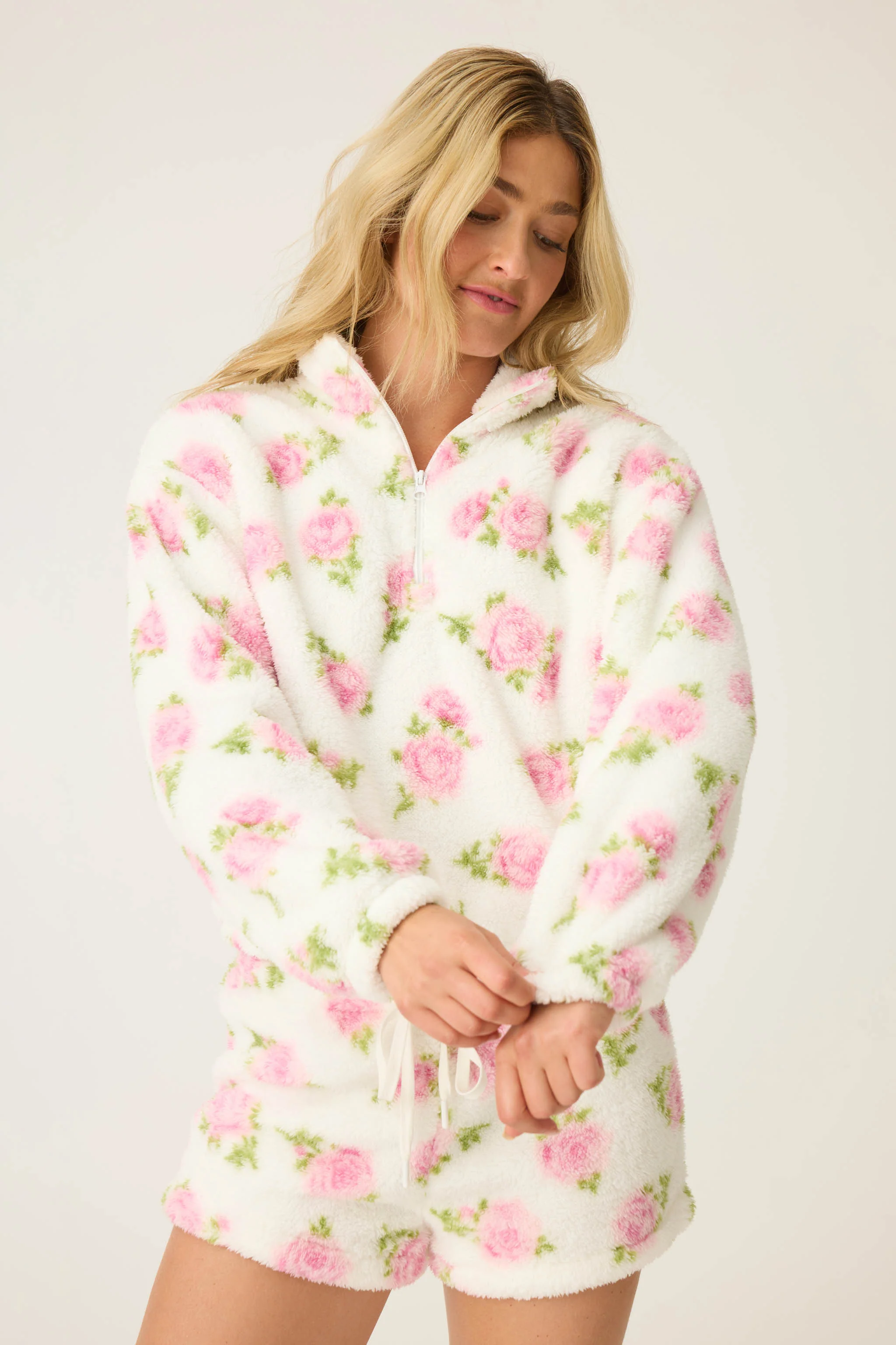 Let's Get Cozy Floral Print Jacket - Image 2