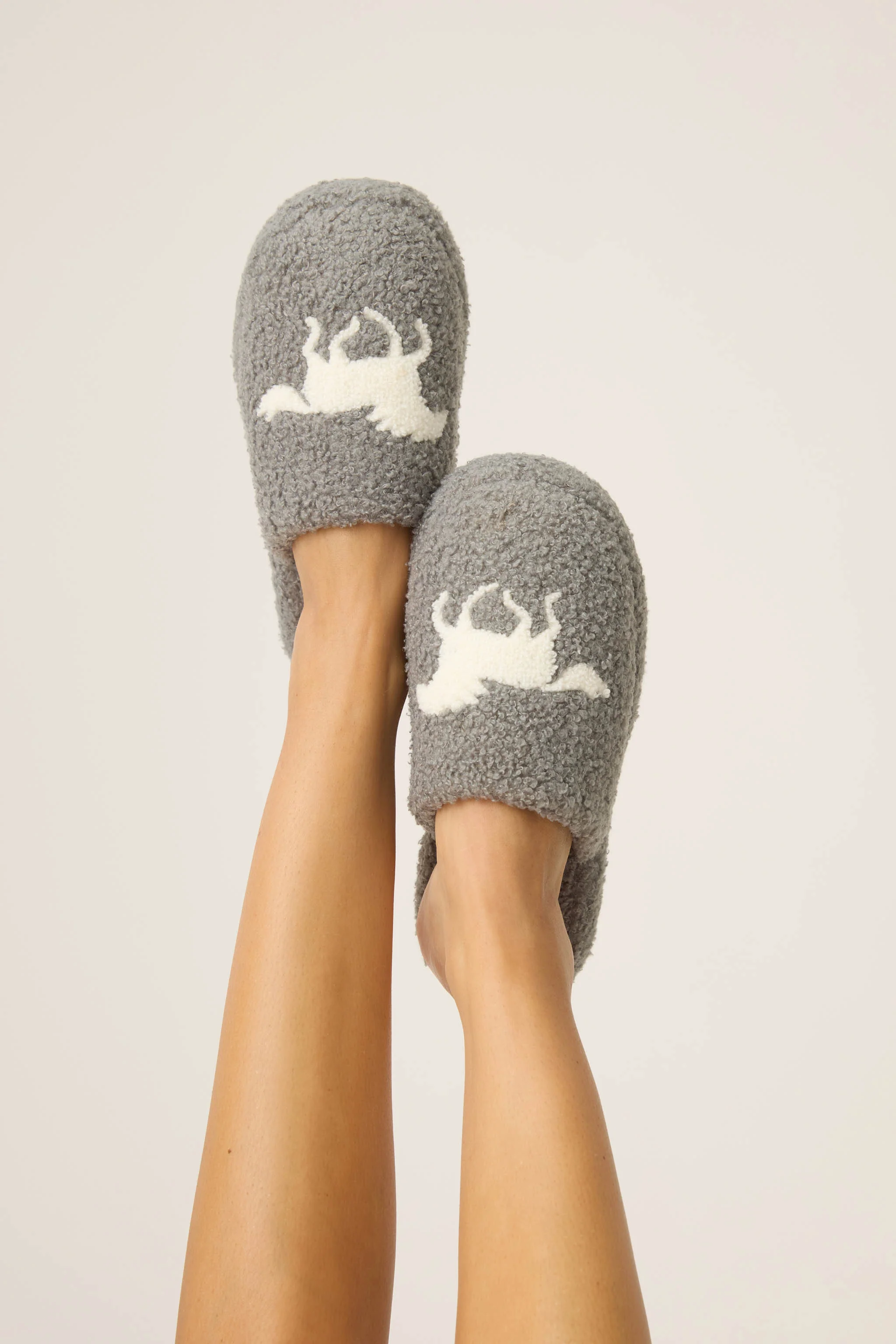 Let's Get Cozy Horse Fleece Slipper - Image 5