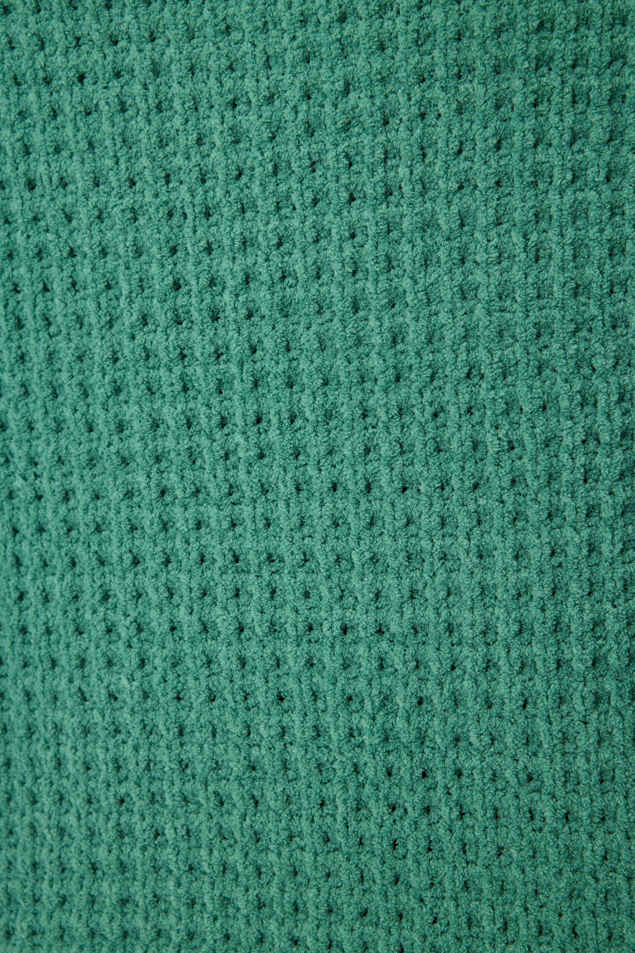 Chenille Waffle Long Sleeve Forest Top - Image 6