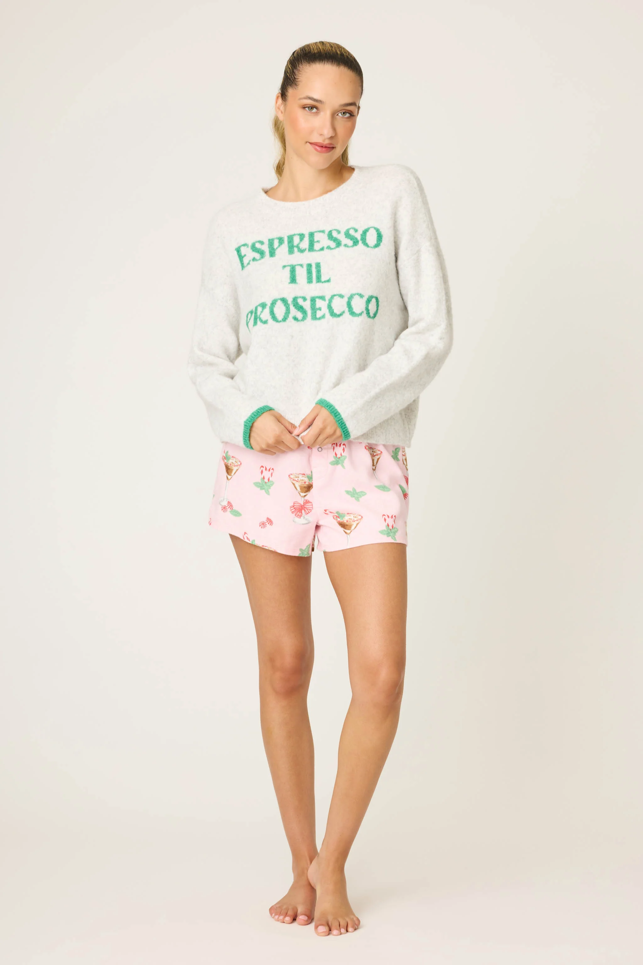Espresso Til Prosecco Snuggle Sweater - Image 3