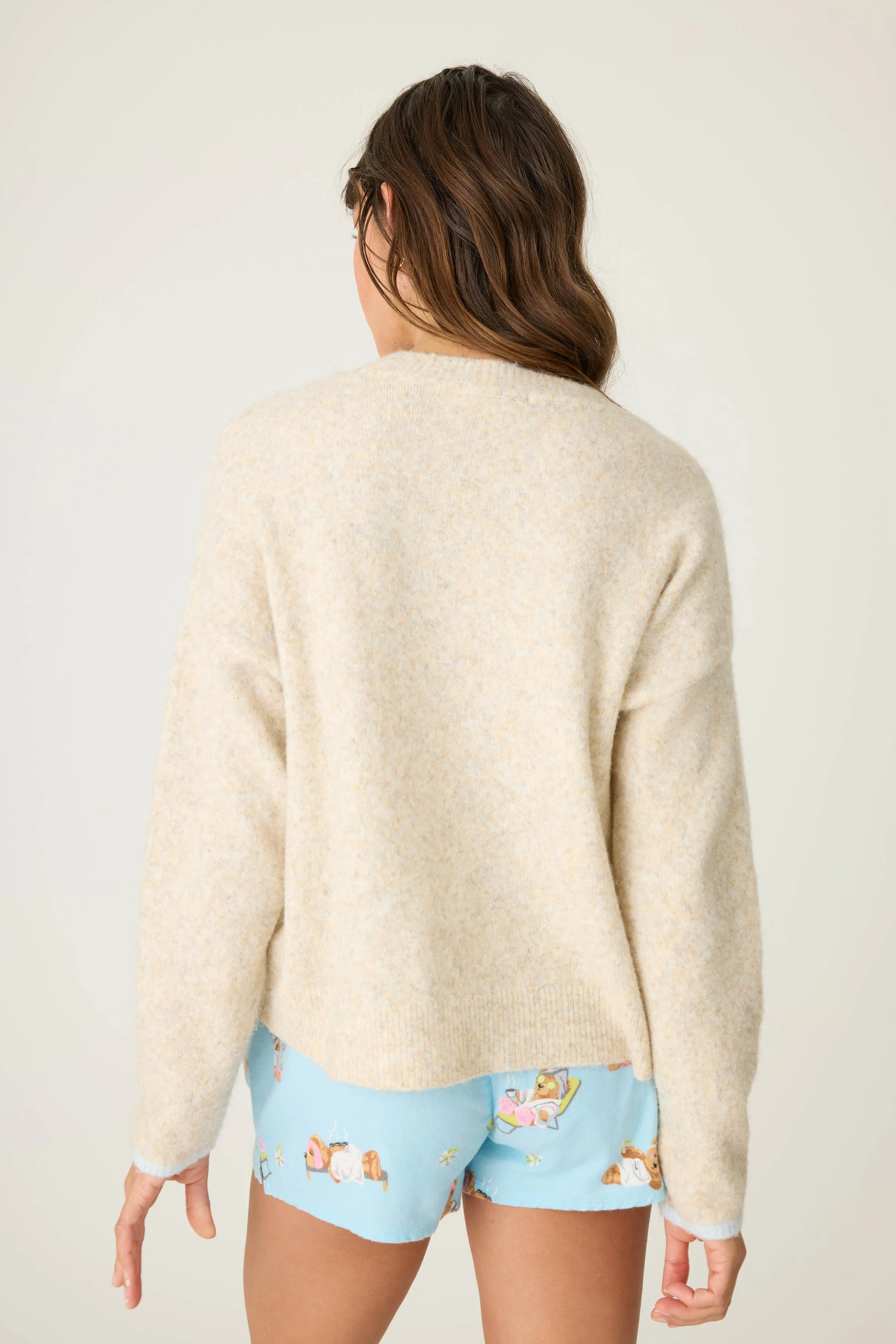 Teddy Bear Graphic Snuggle Sweater - Image 6