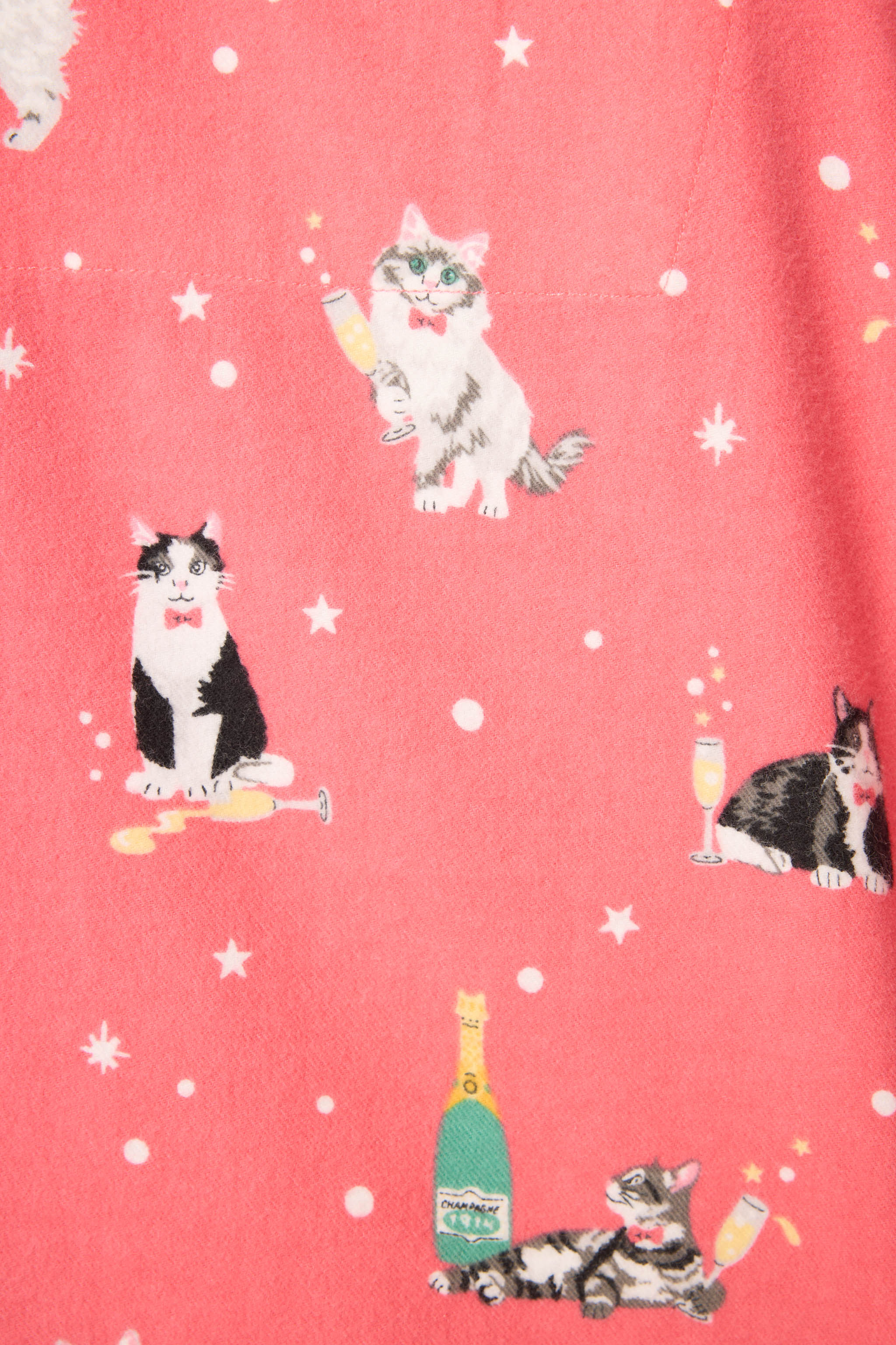 Let's Get Fizzical 3-Piece Flannel PJ Set - Image 2
