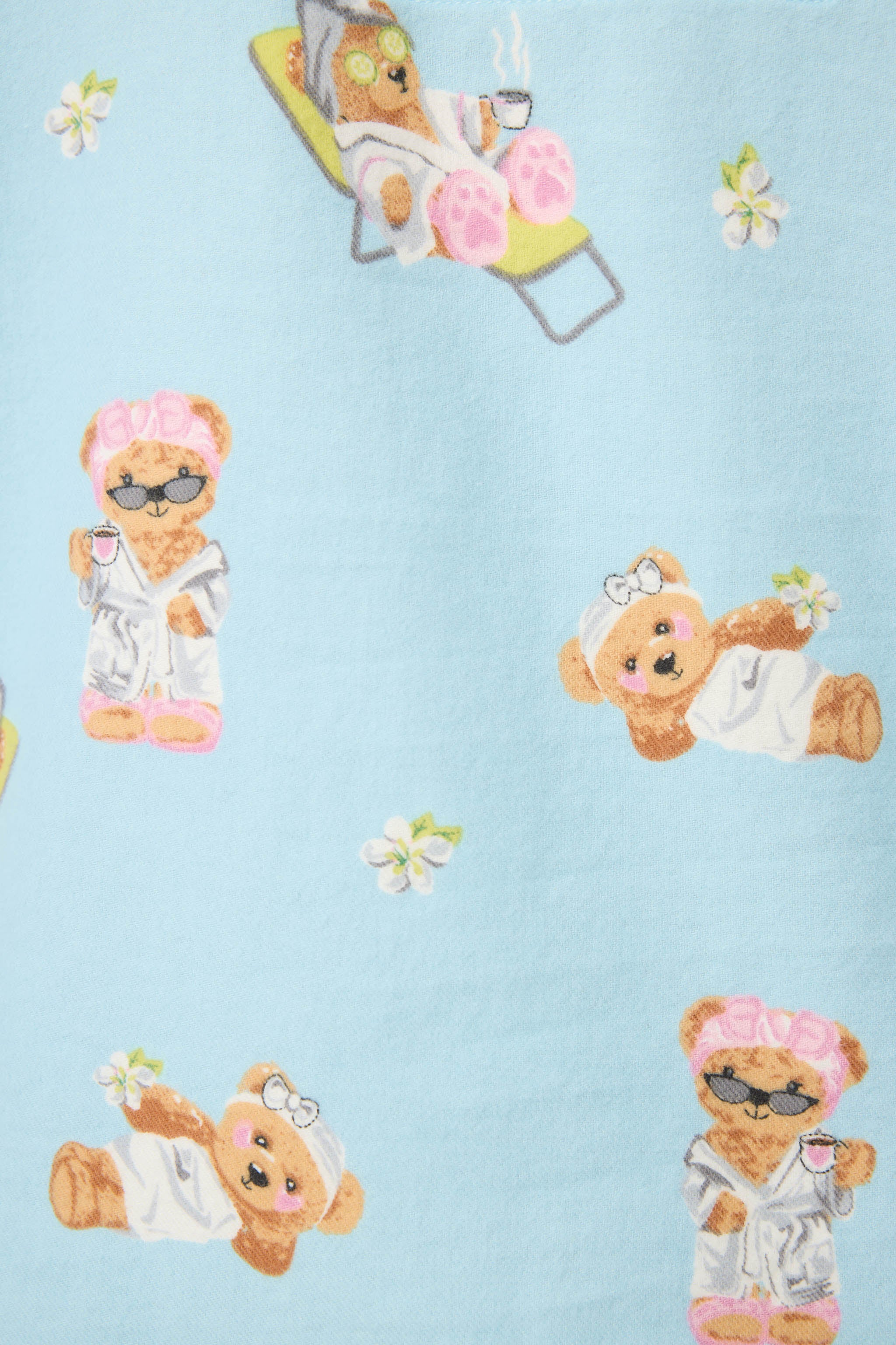 Beary Cute 3-Piece Flannel PJ Set - Image 2