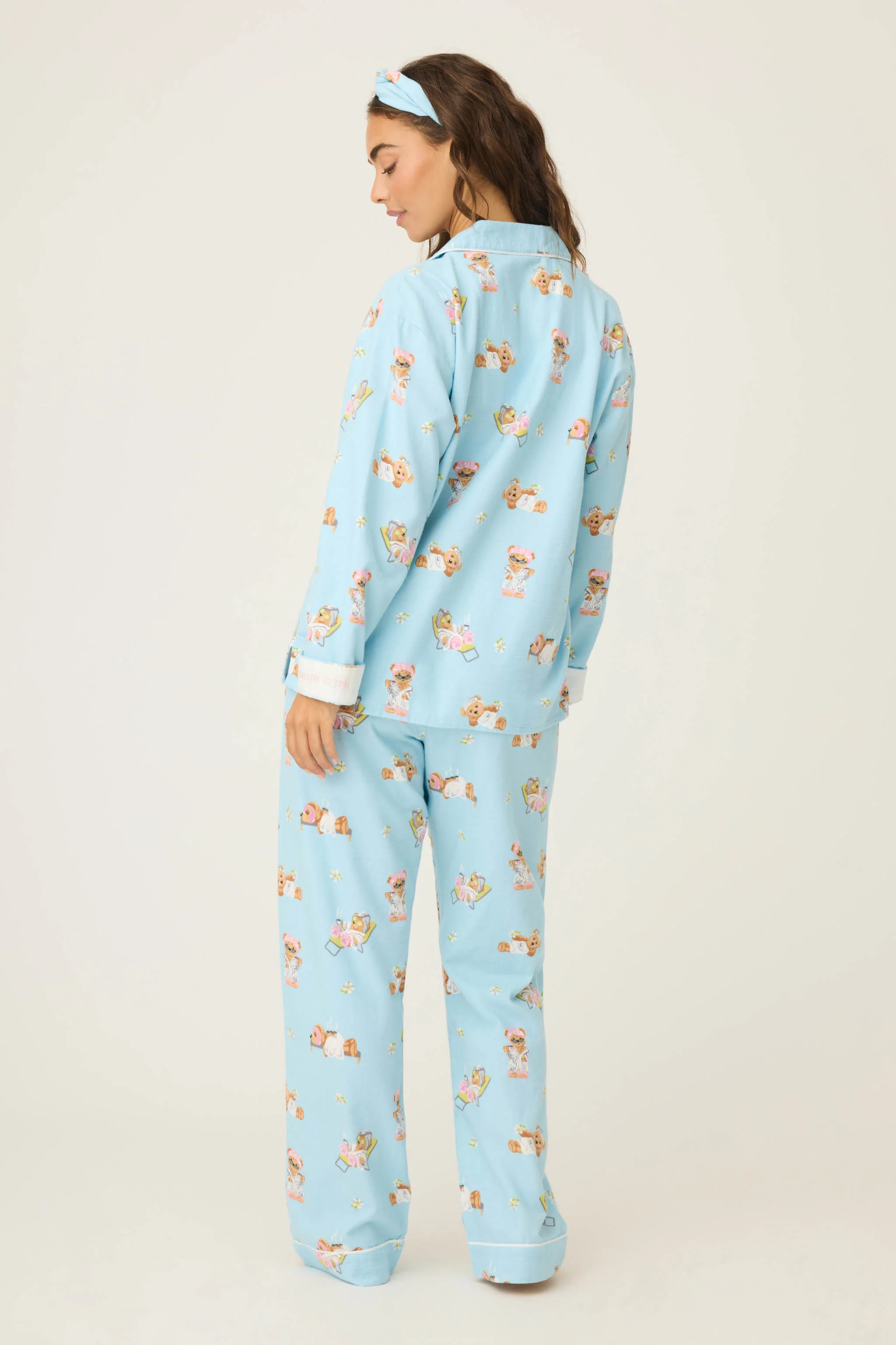 Beary Cute 3-Piece Flannel PJ Set - Image 4