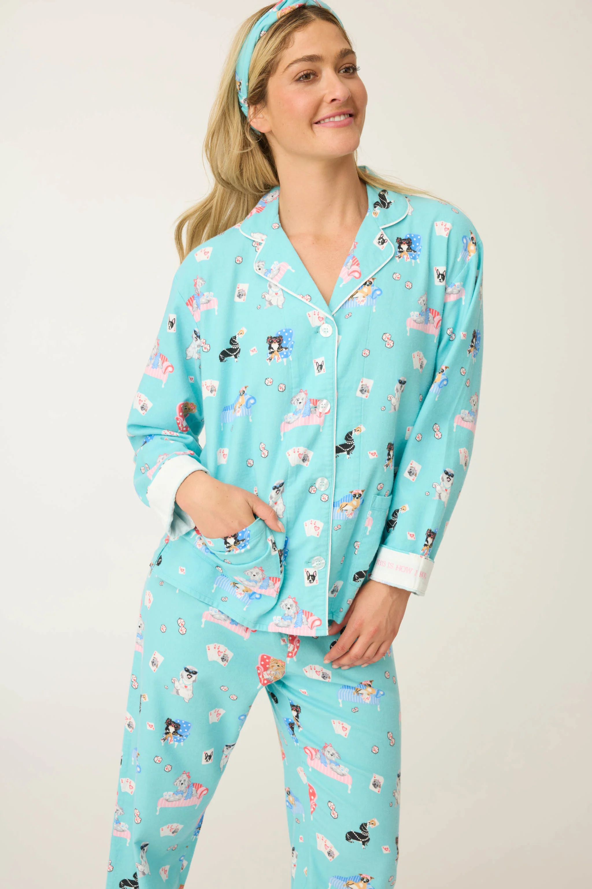 This Is How I Roll 3-Piece Flannel PJ Set - Image 6
