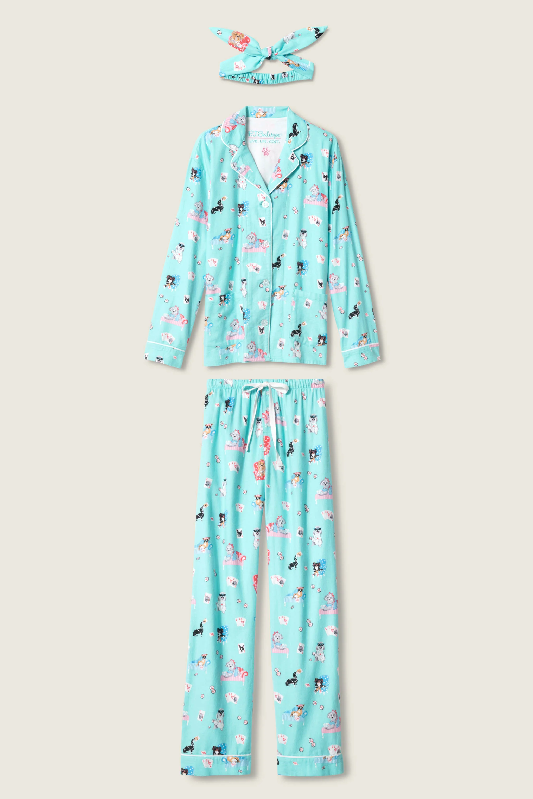 This Is How I Roll 3-Piece Flannel PJ Set - Image 7