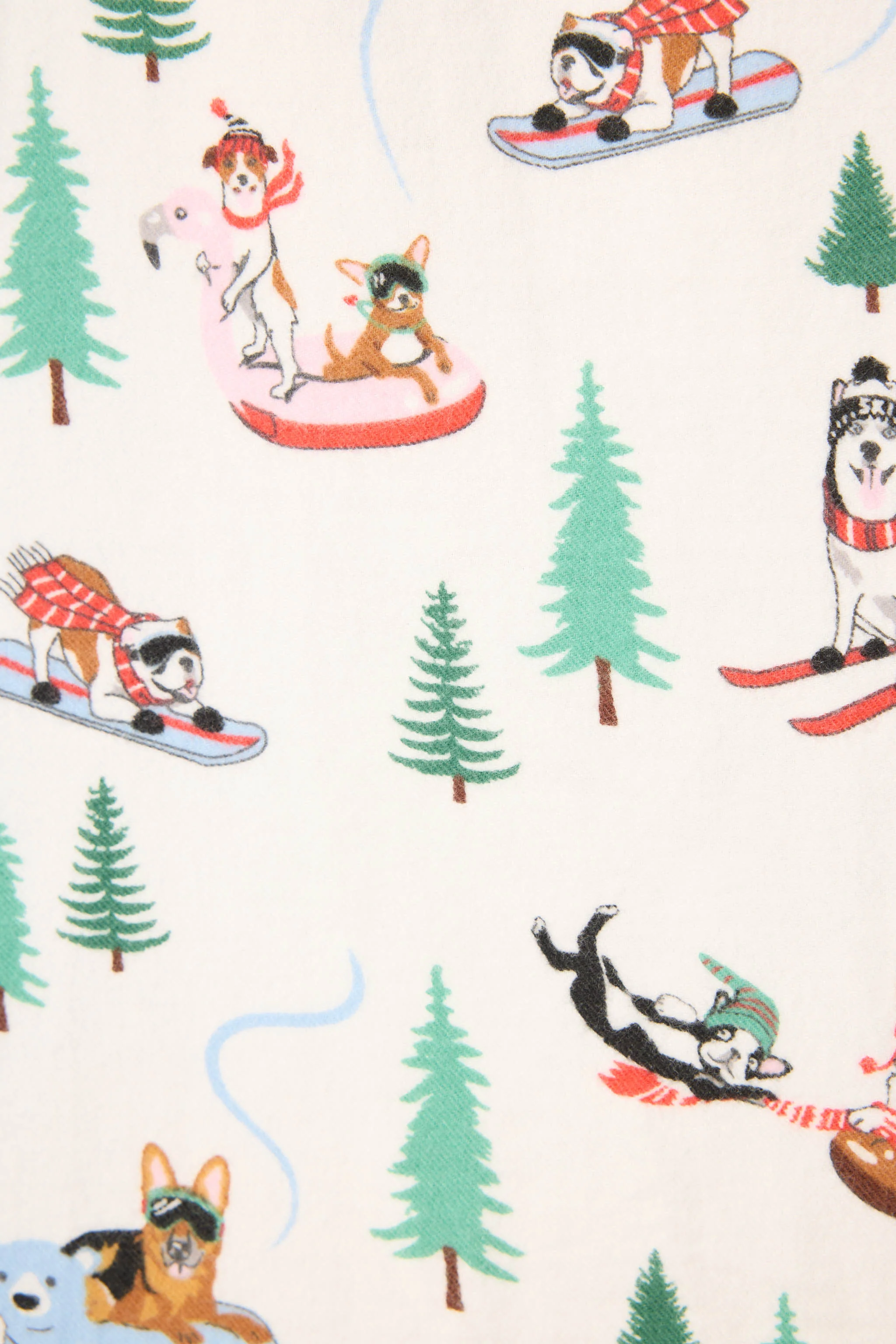 Sleigh All Day 3-Piece Flannel PJ Set - Image 2