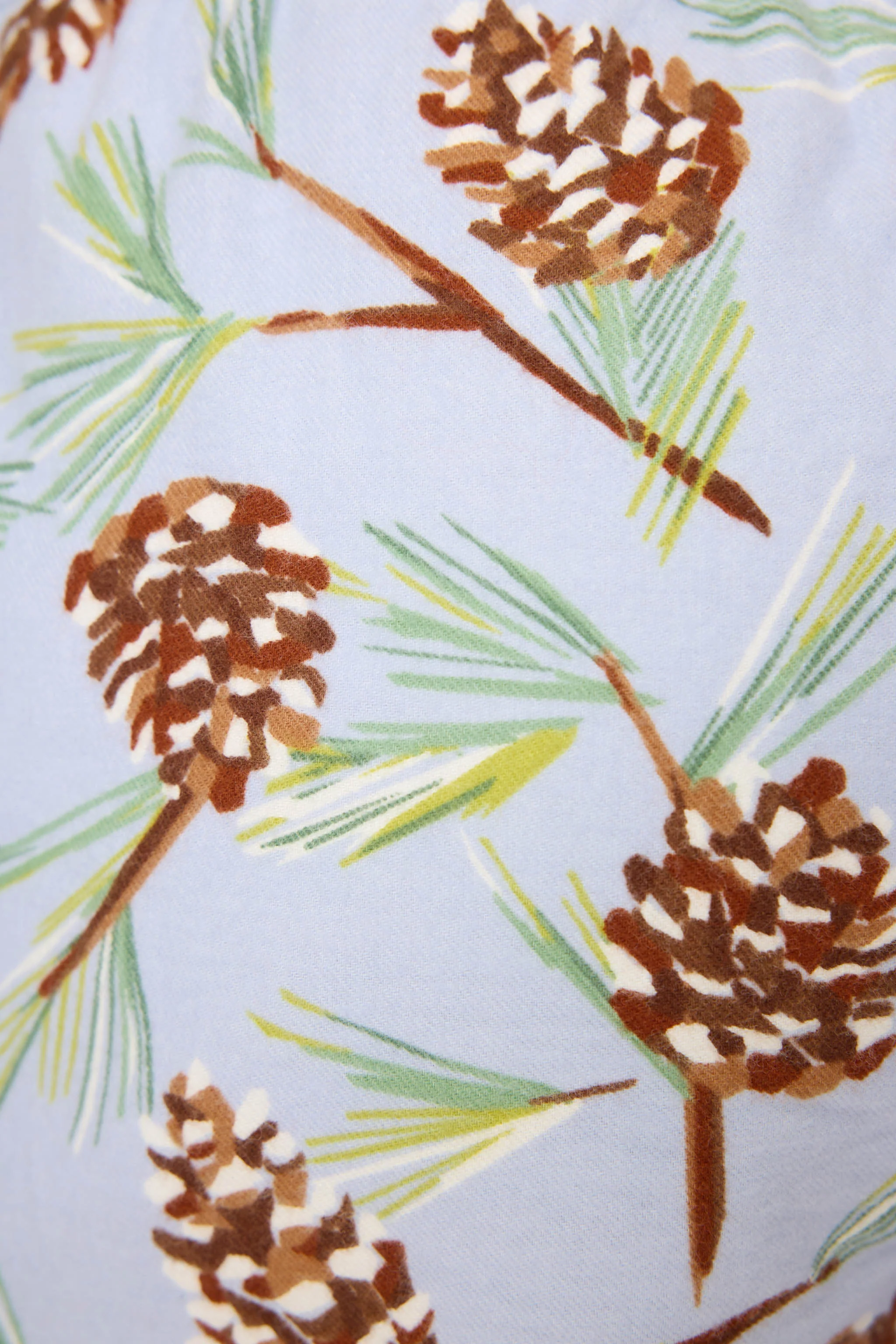 Feelin' Pine Winter Print Flannel Shorts - Image 2
