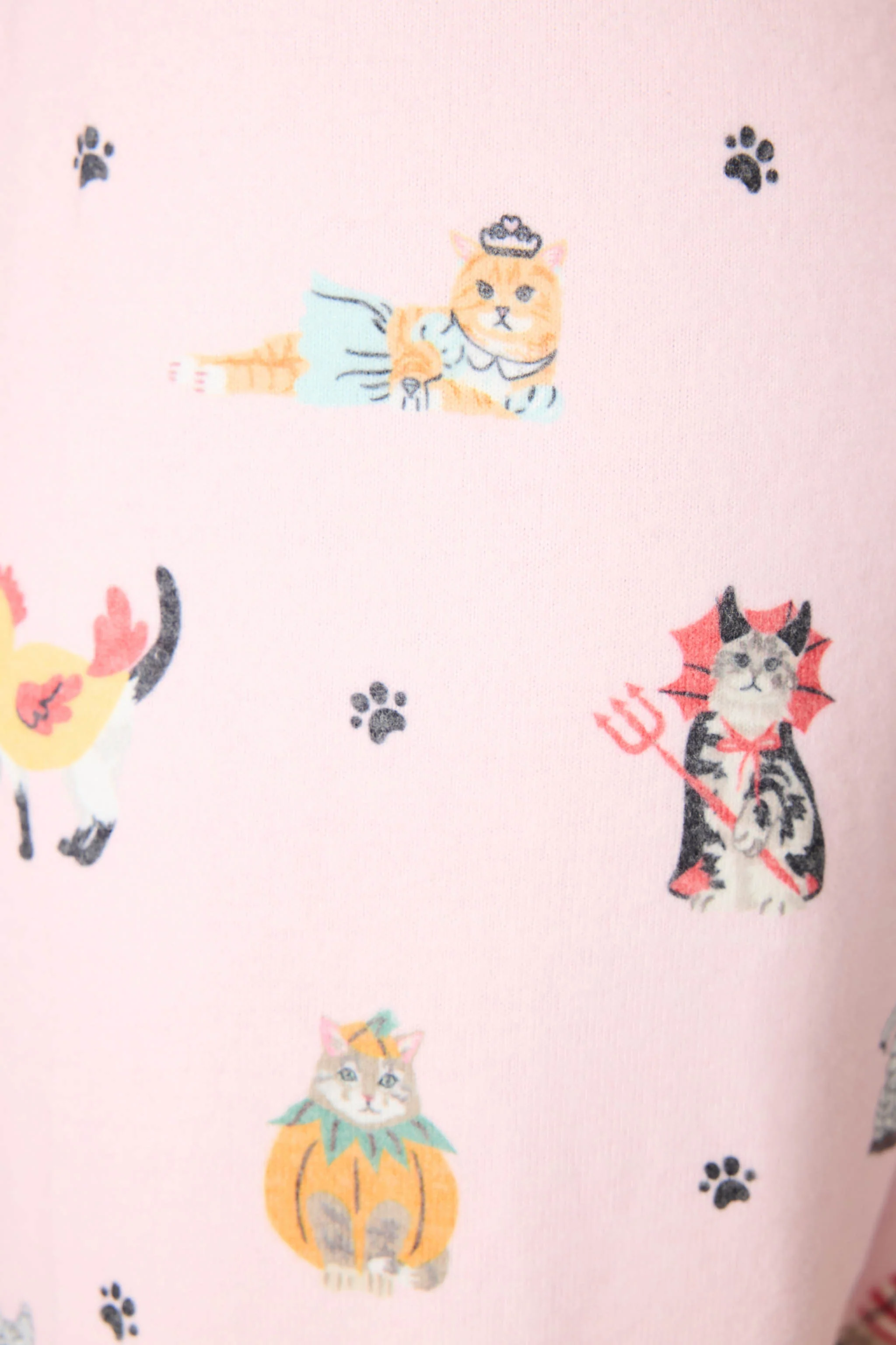 Feline Spooky Halloween Cat Print Banded Pant - Image 6