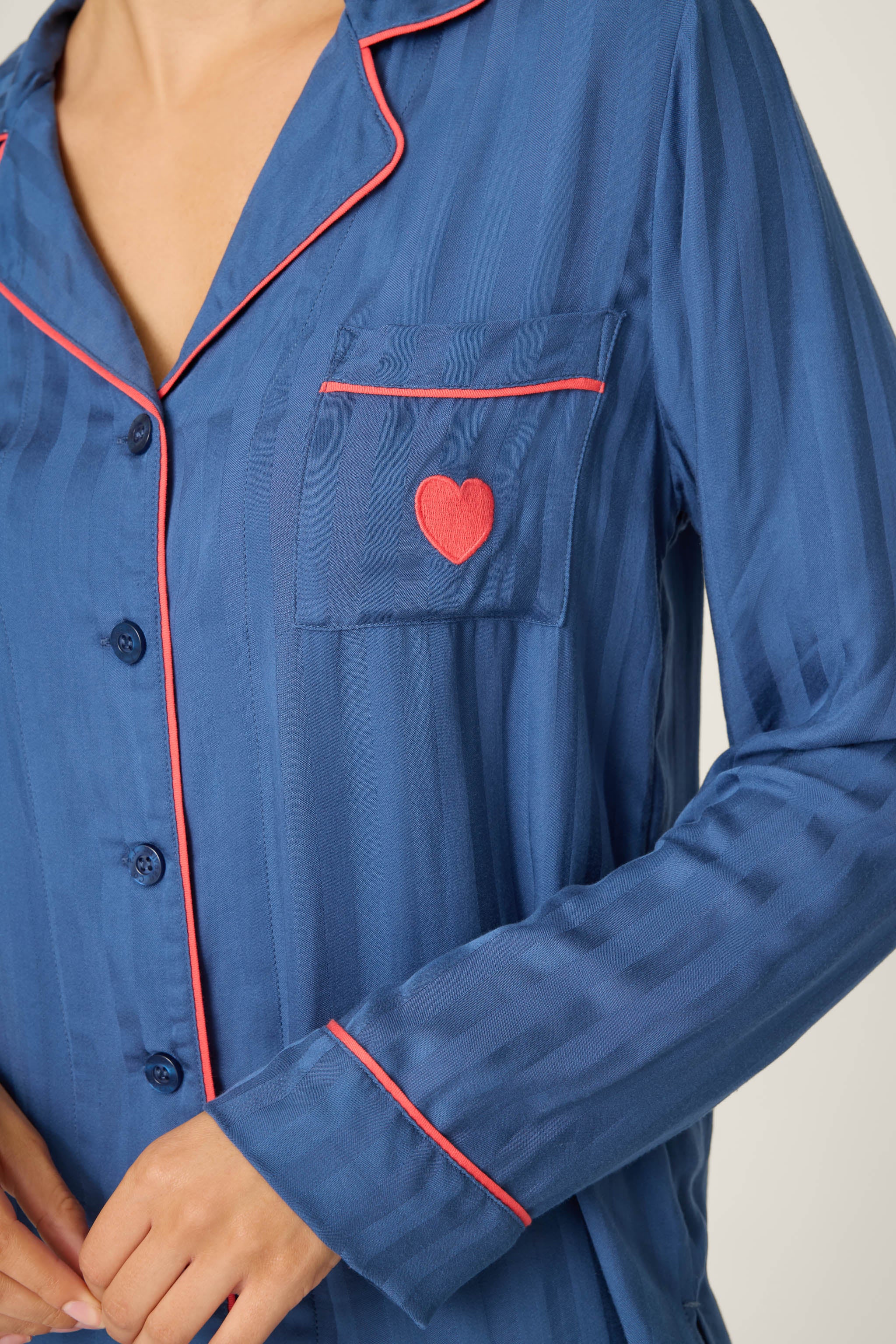 La Rose Striped Long Sleeve Top - Image 3