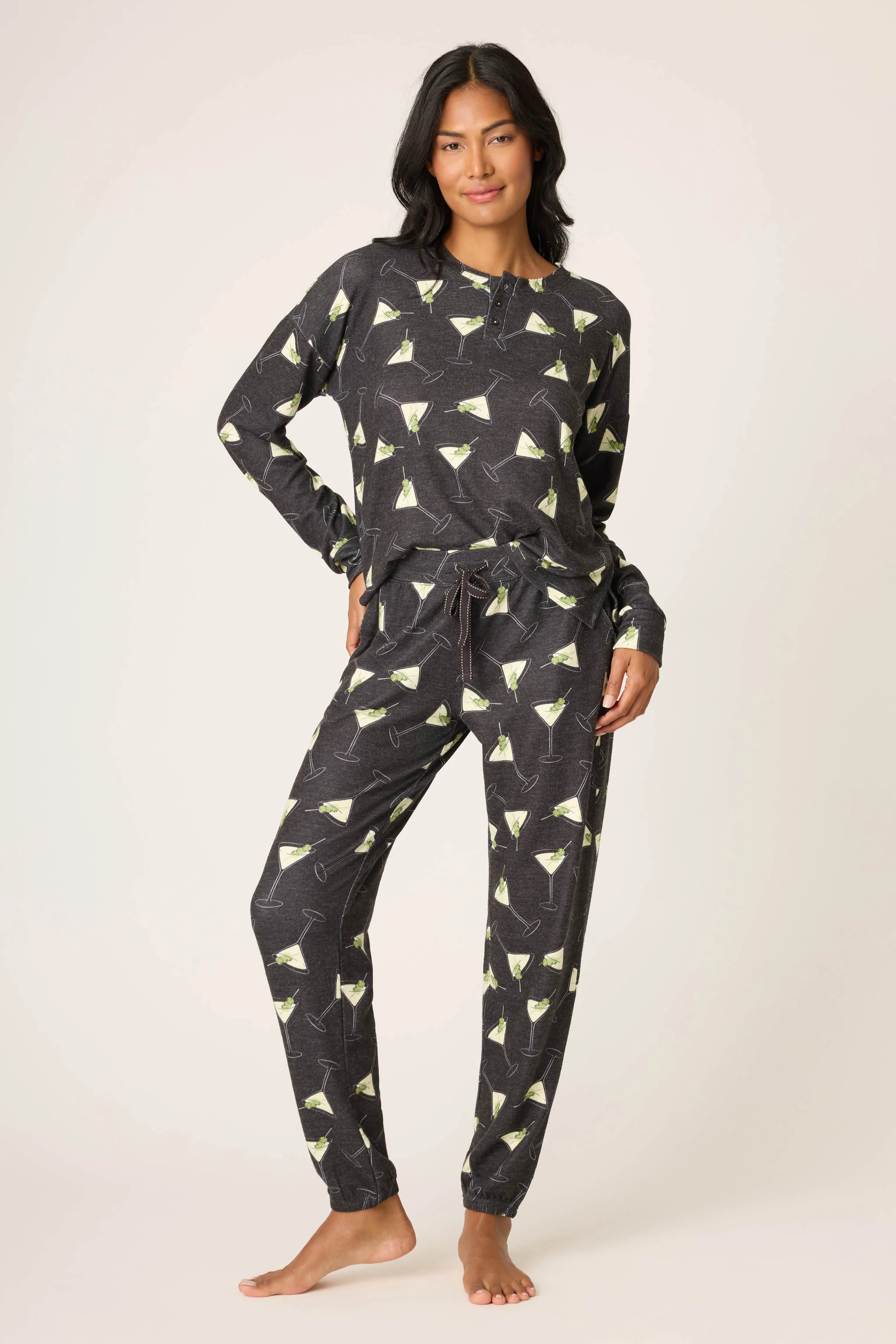 Merrier With A Martini Banded Pants - Image 3