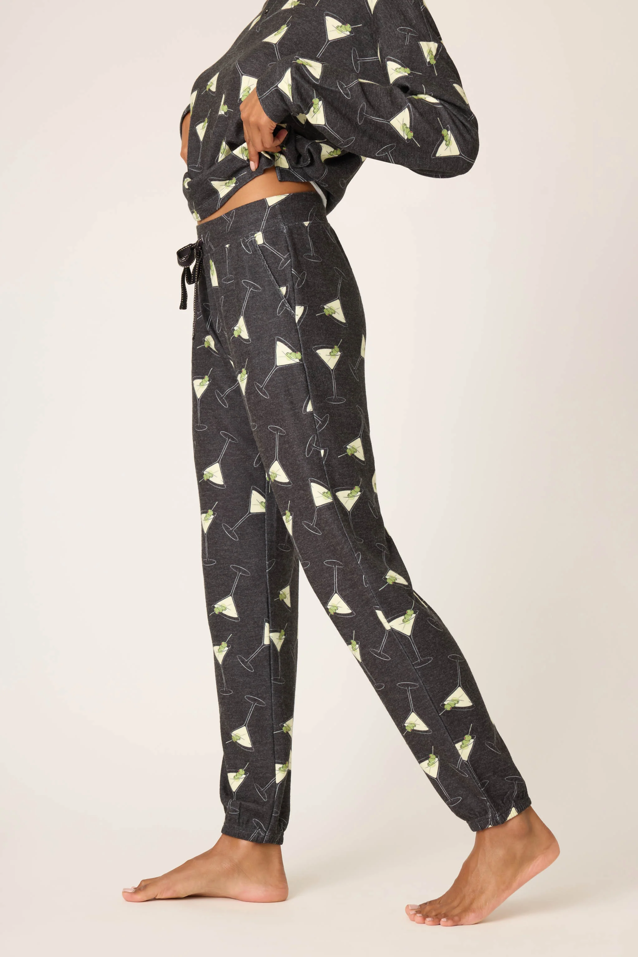 Merrier With A Martini Banded Pants - Image 5