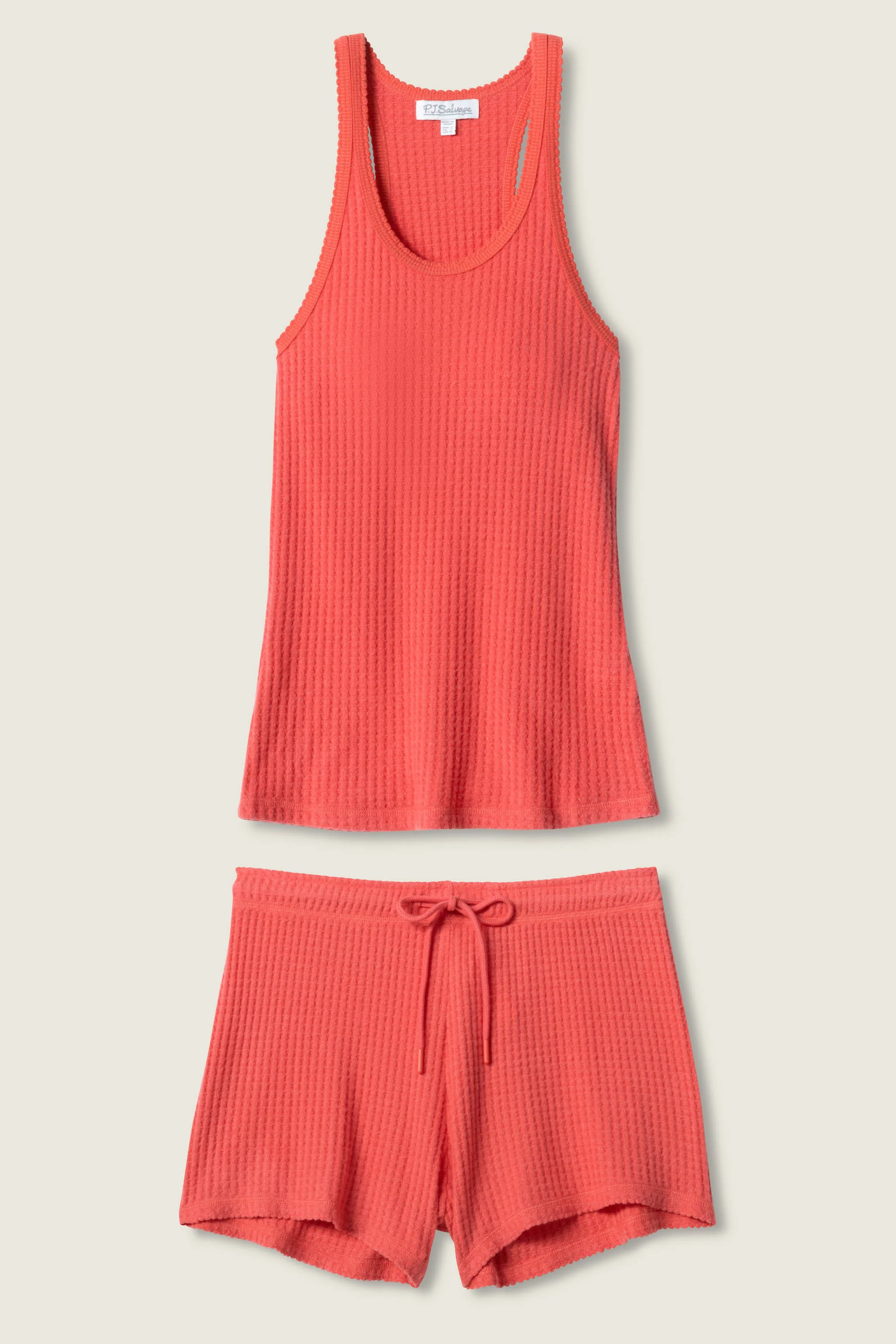 Morning Waffles Scarlet Short PJ Set - Image 2