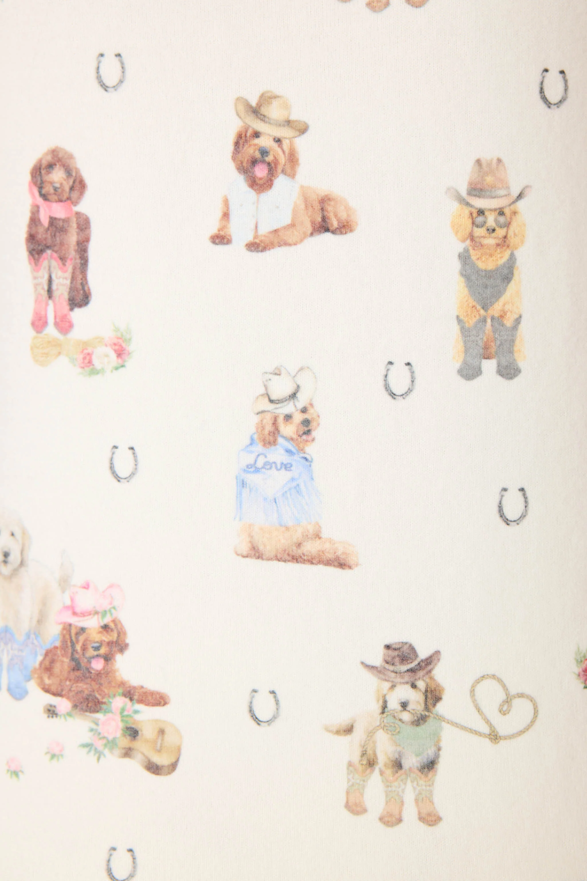 Ruff On The Range Dog Print Open Leg Pant - Image 5