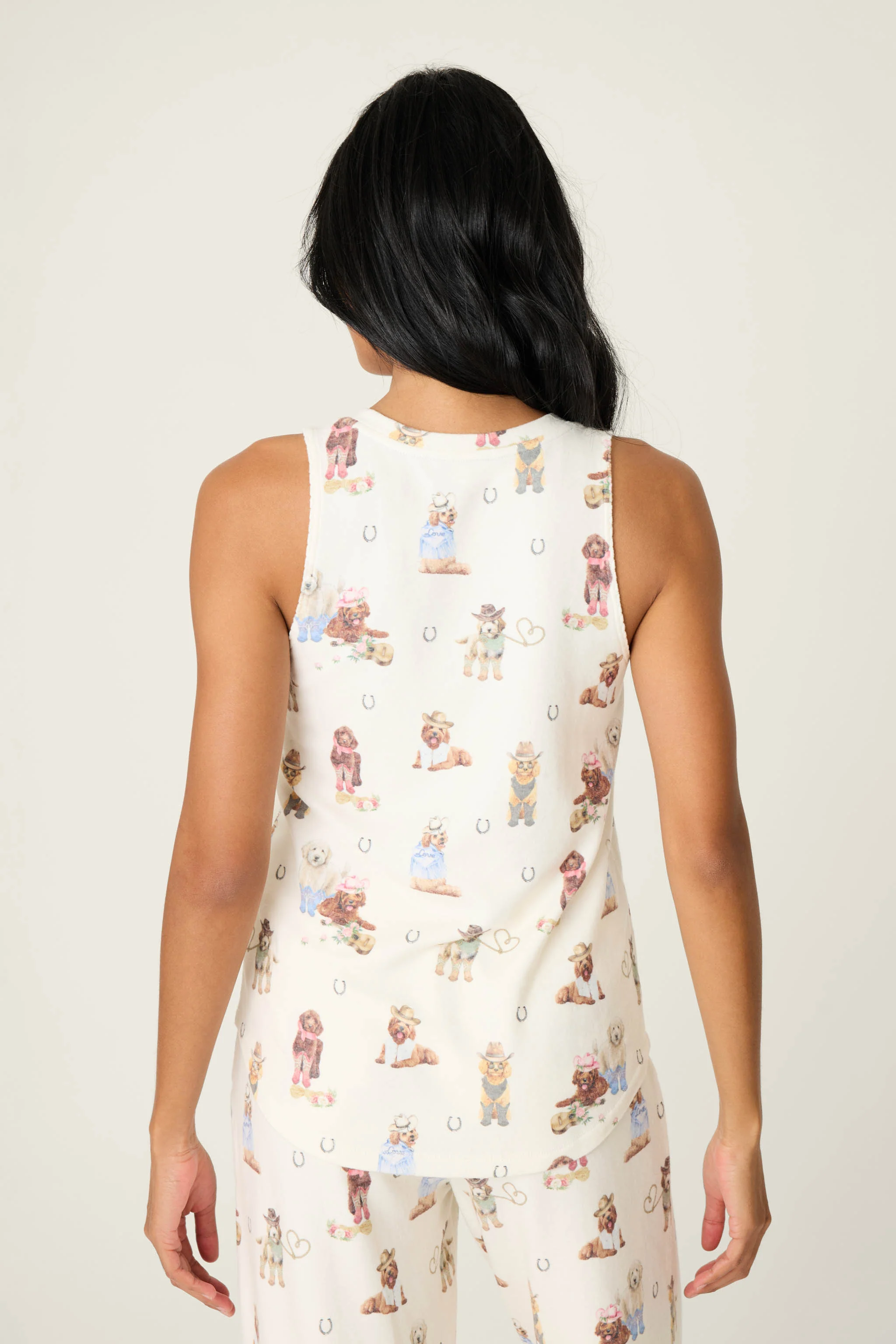 Ruff On The Range Dog Print Tank Top - Image 4