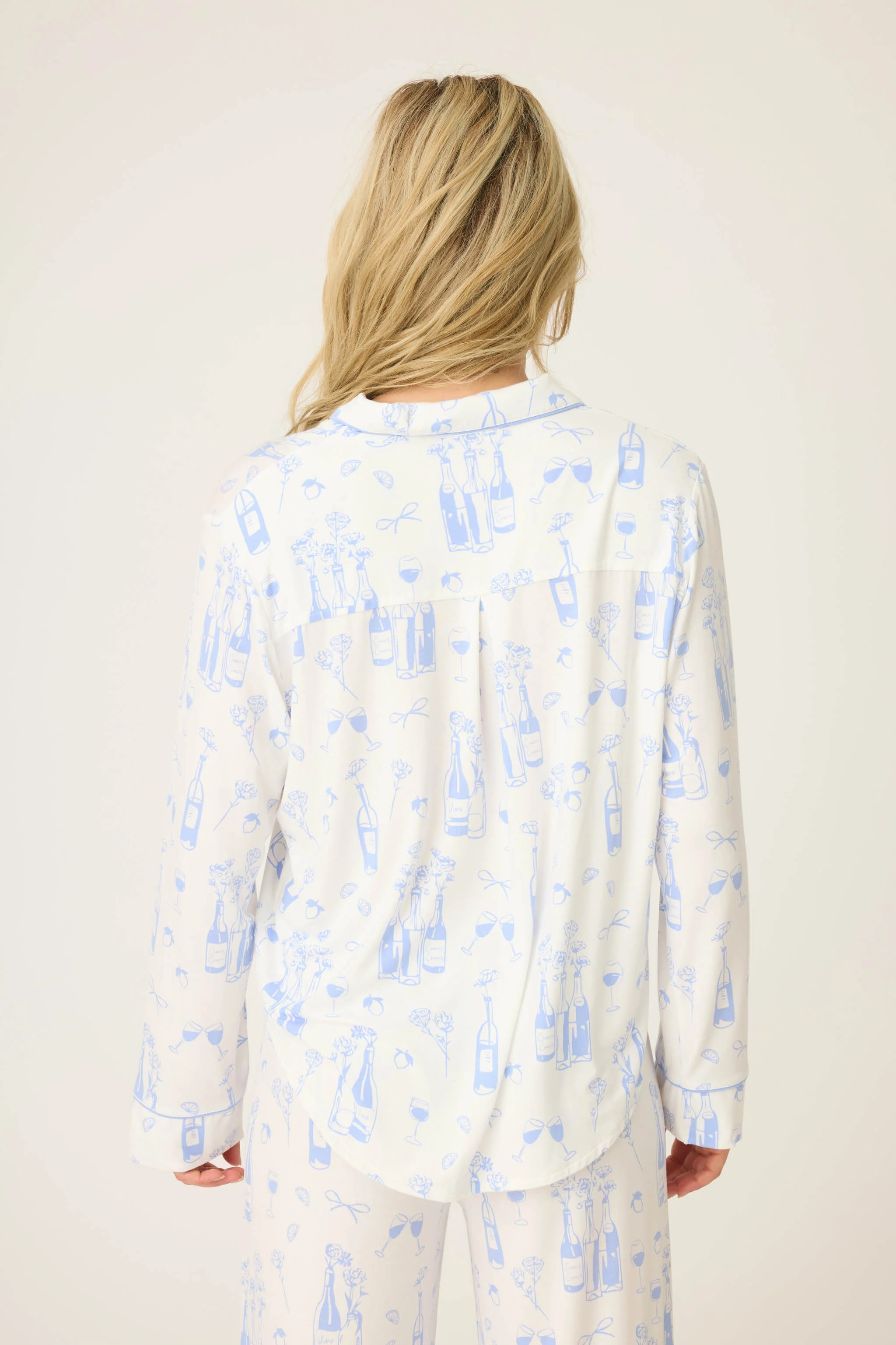 Parisian Dream Whimsical Print Long Sleeve Top - Image 7