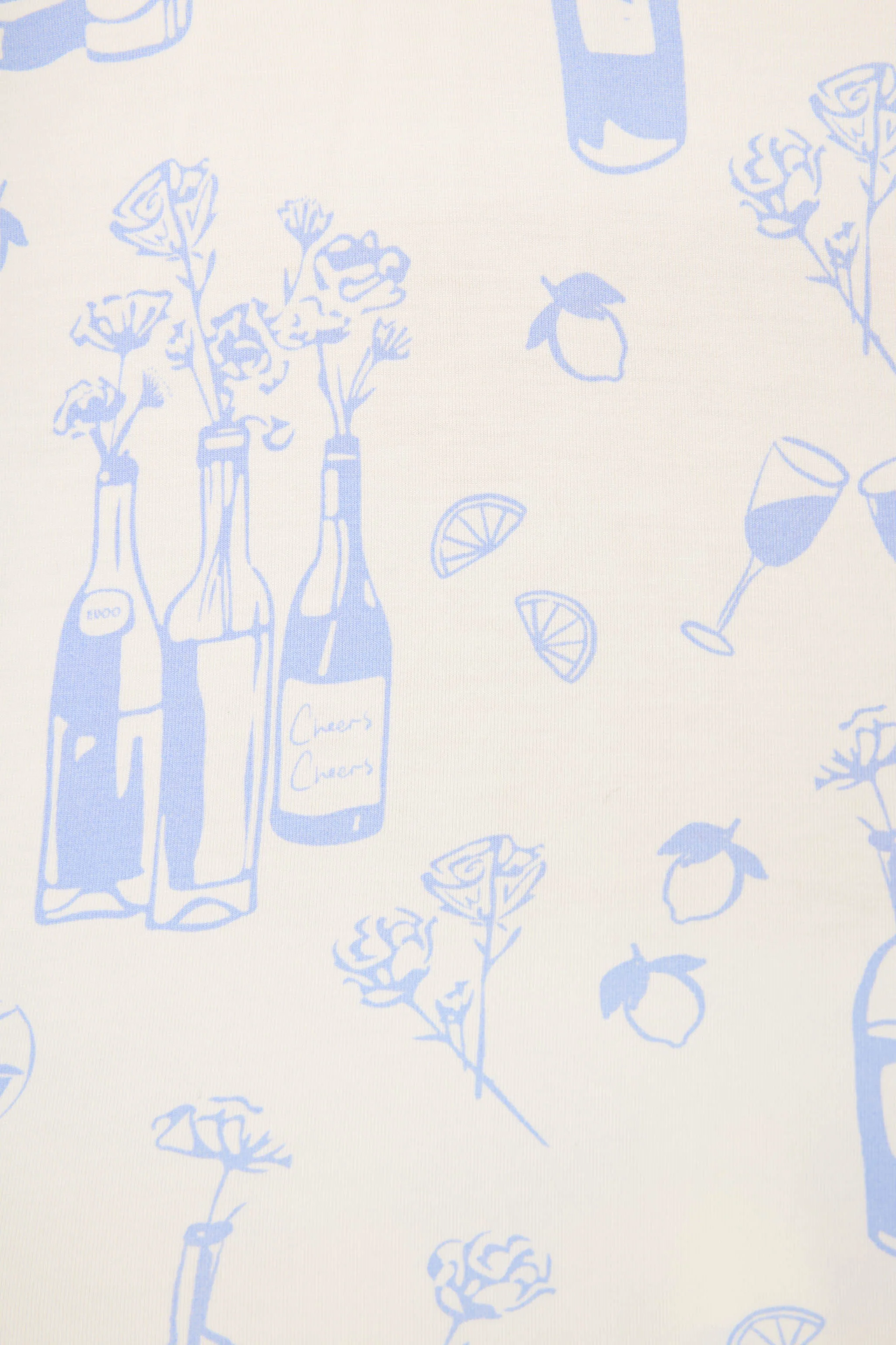 Parisian Dreams Whimsical Print Shorts - Image 7