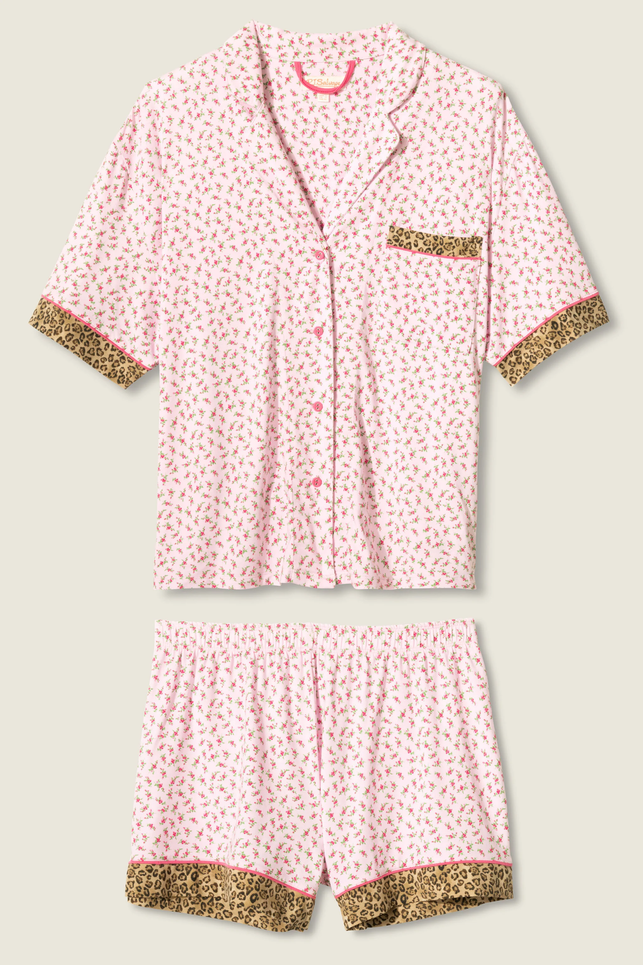Ditsy Floral Print Shorts Set - Image 6