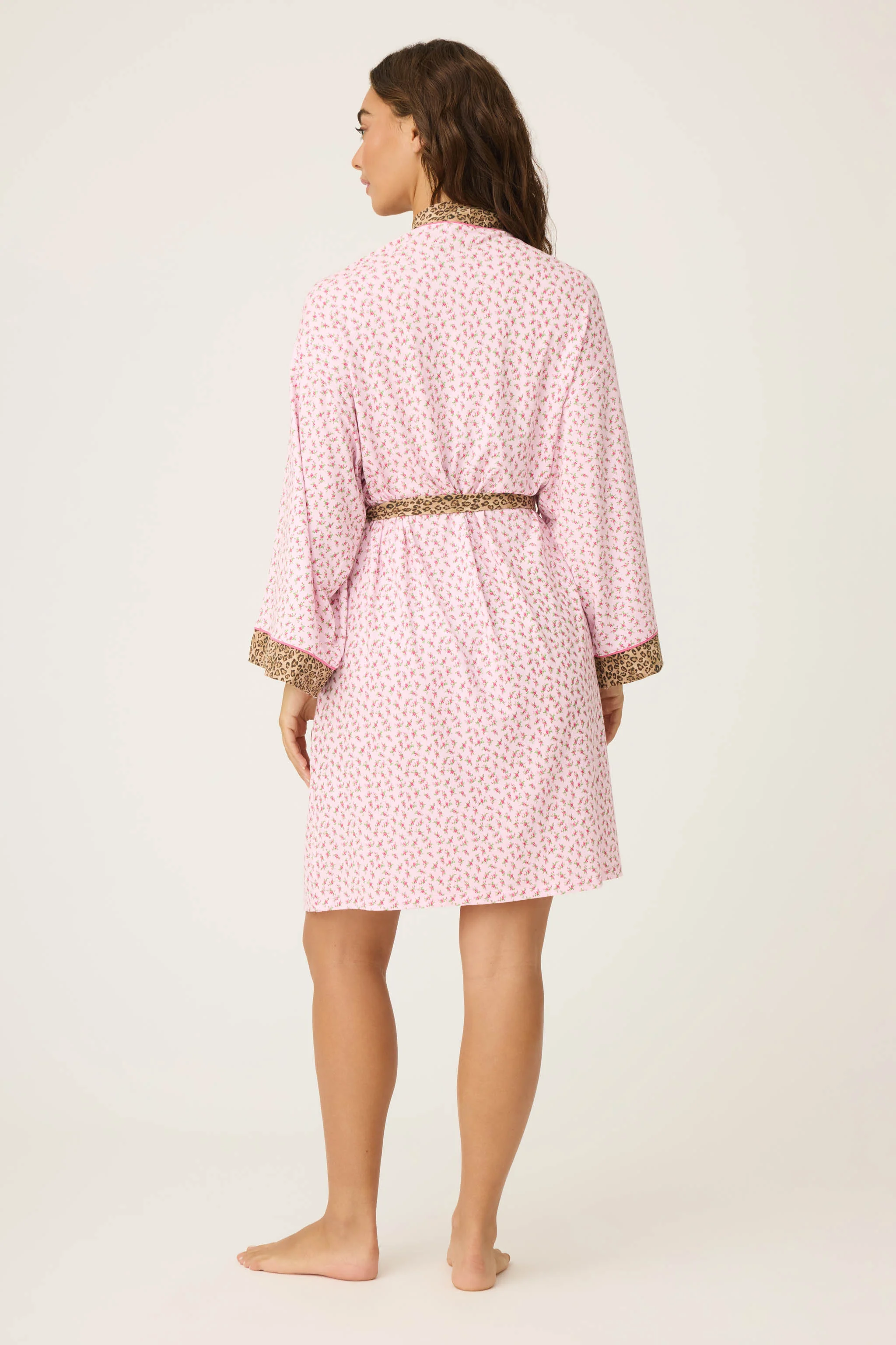 Ditsy Floral Print Robe - Image 4