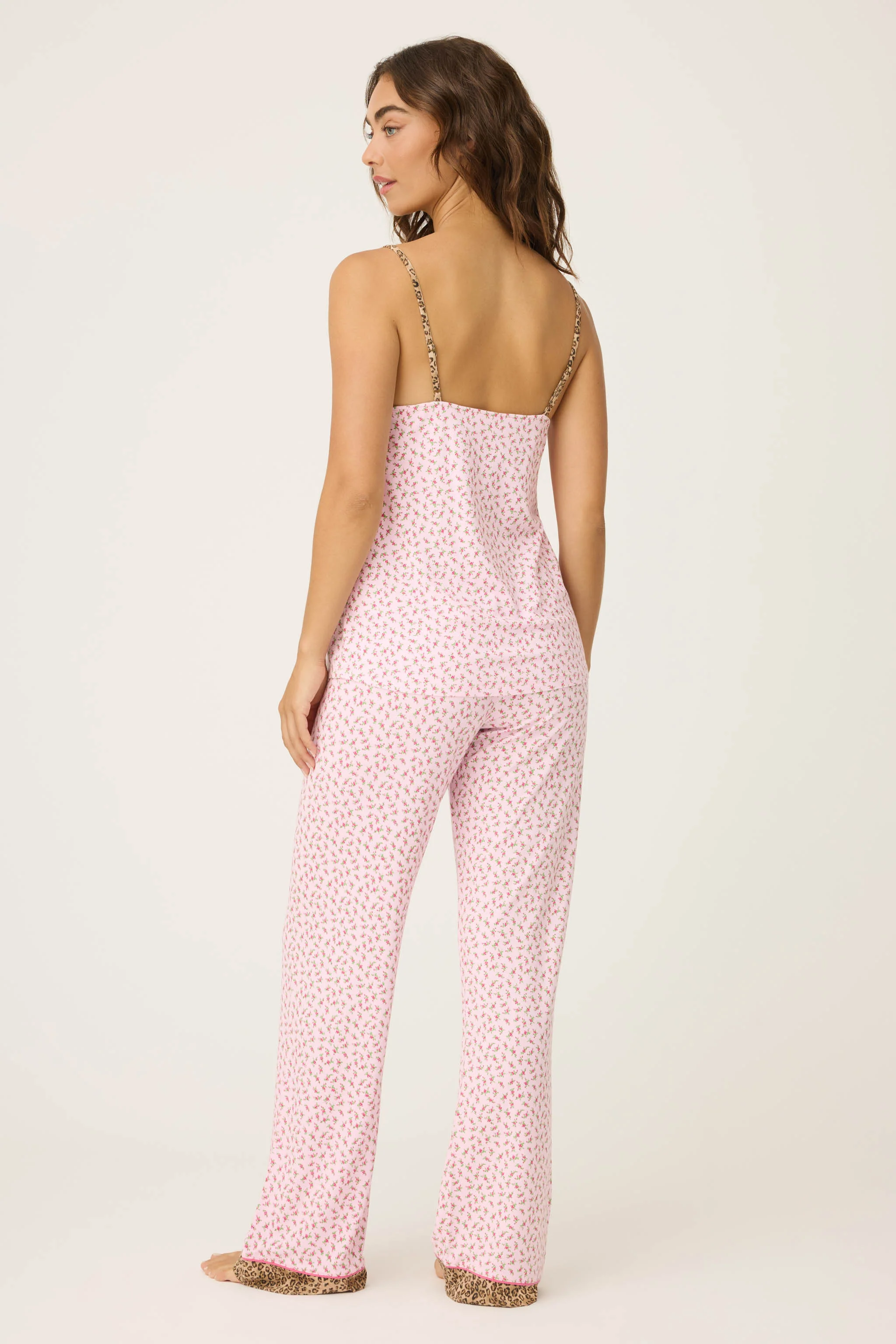 Ditsy Floral Print PJ Set - Image 4