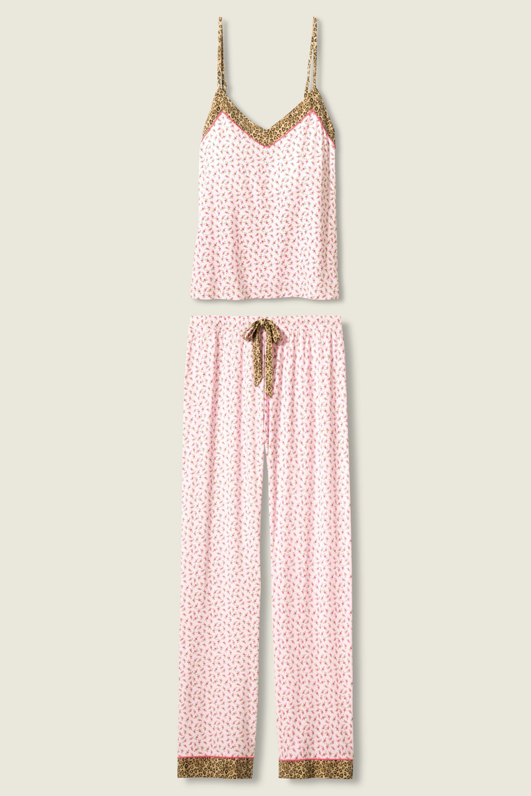 Ditsy Floral Print PJ Set - Image 8