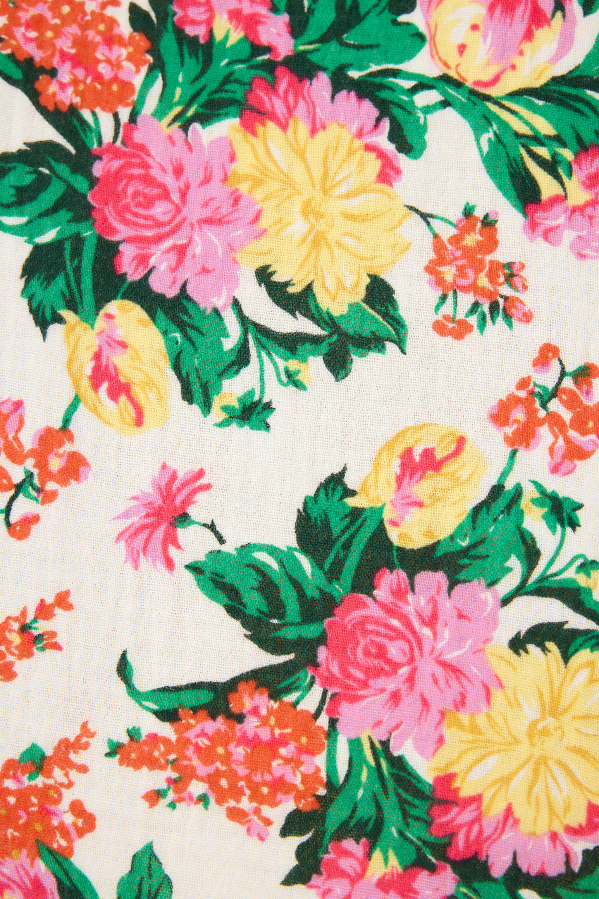 Tropical Floral Print PJ Set - Image 7