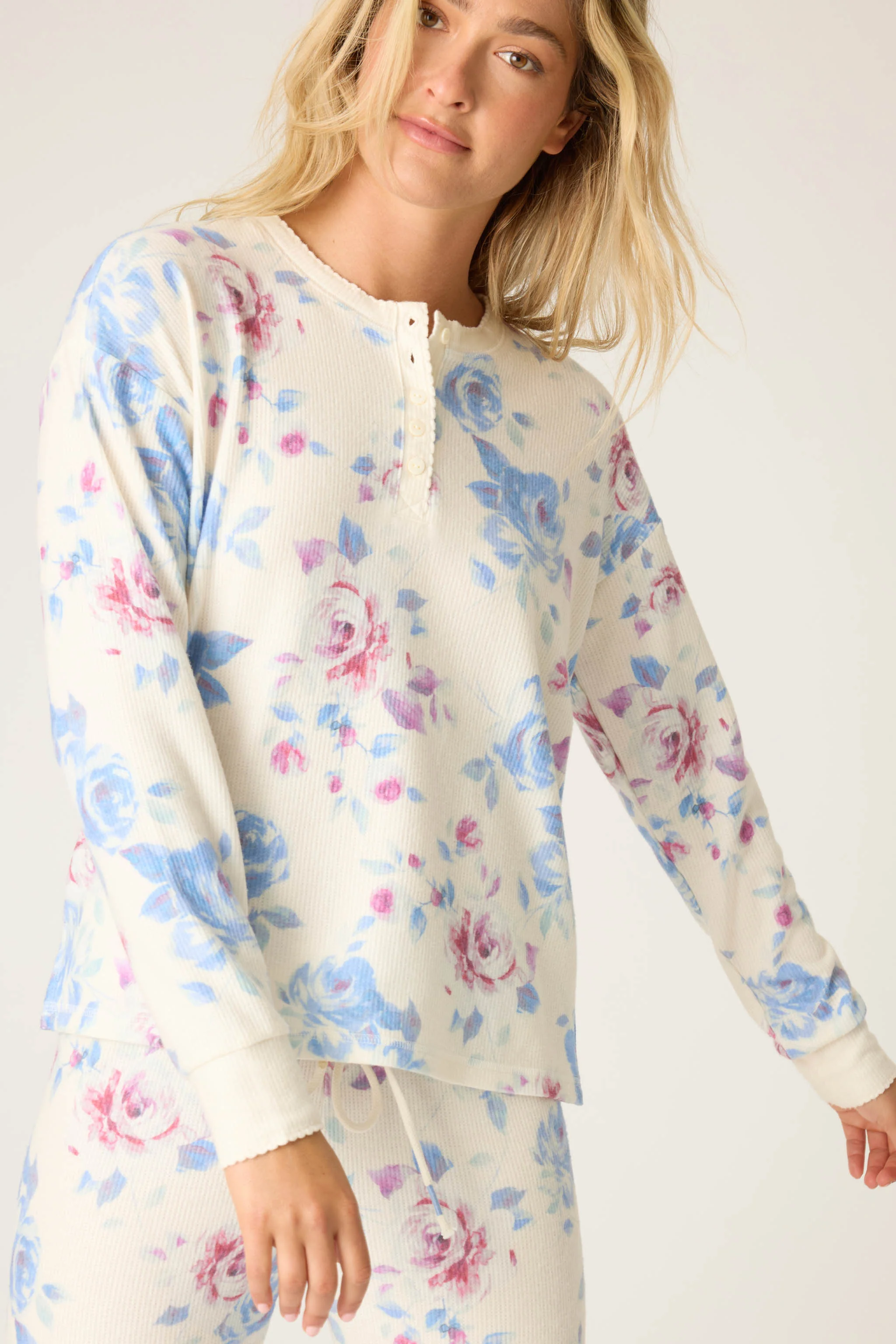 Rodeo Rose Floral Long Sleeve Top - Image 3