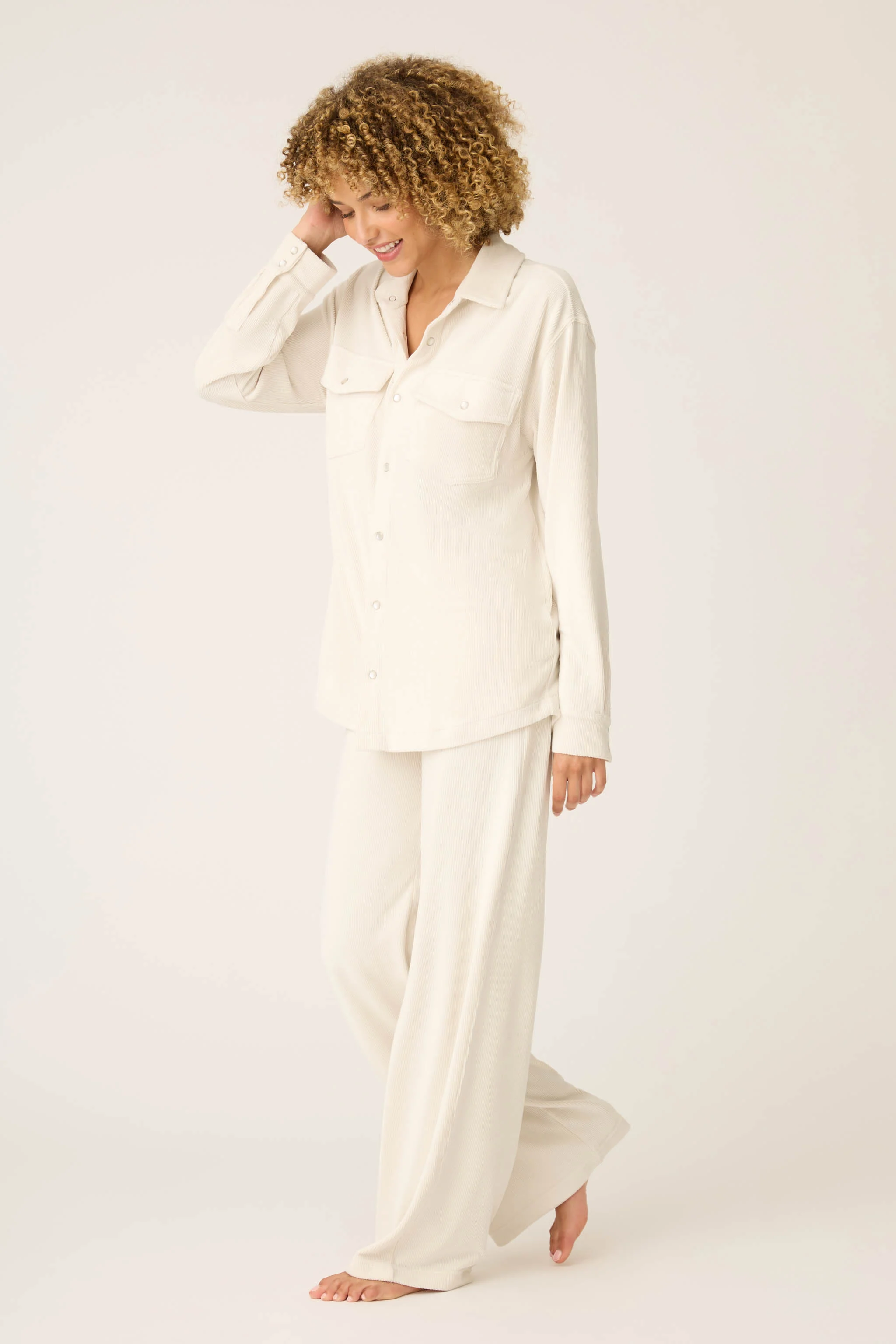 Craving Corduroy Velour Lounge Set - Image 4