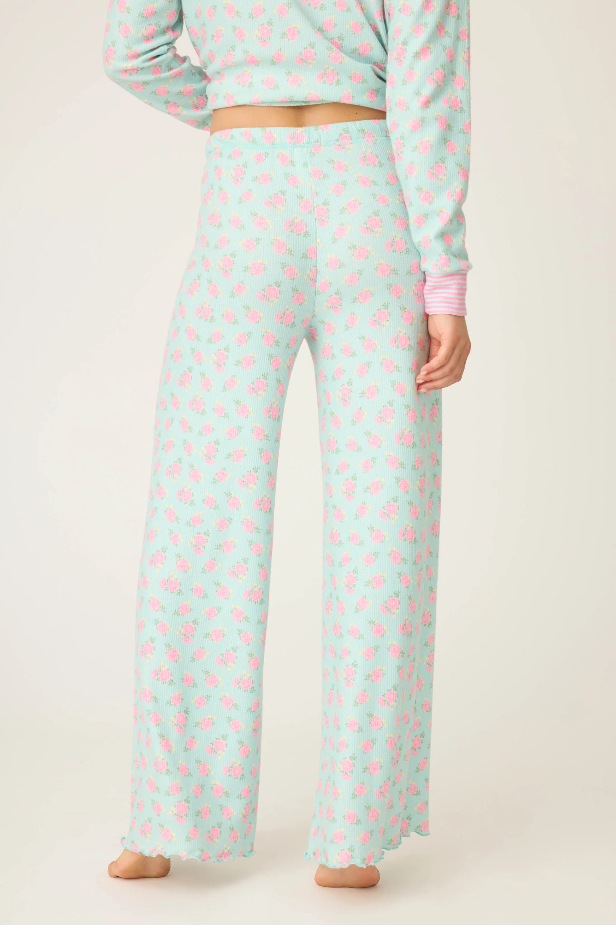 Secret Garden Floral Open Leg Pant - Image 6