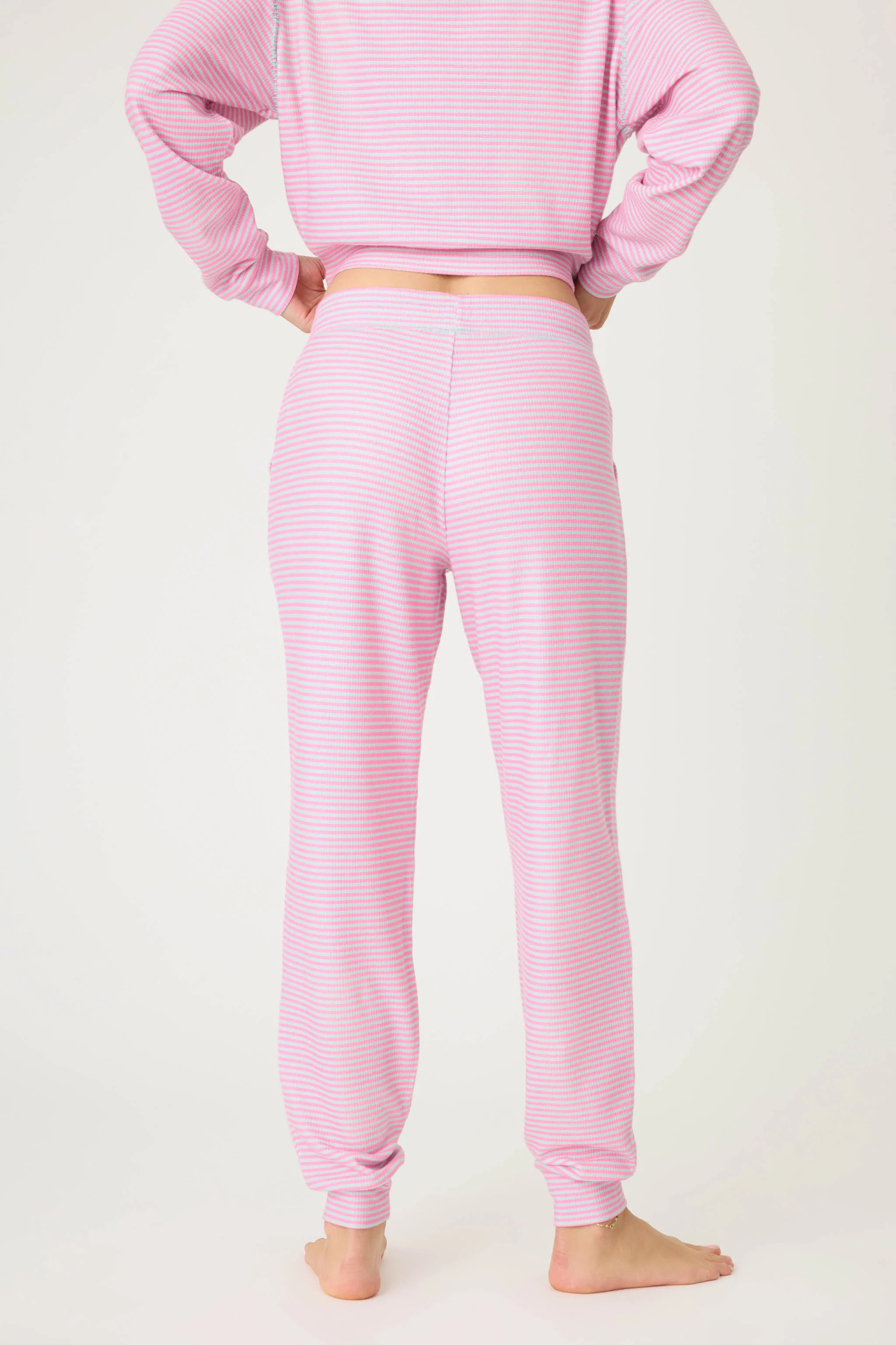 Secret Garden Striped Banded Pant - Image 6