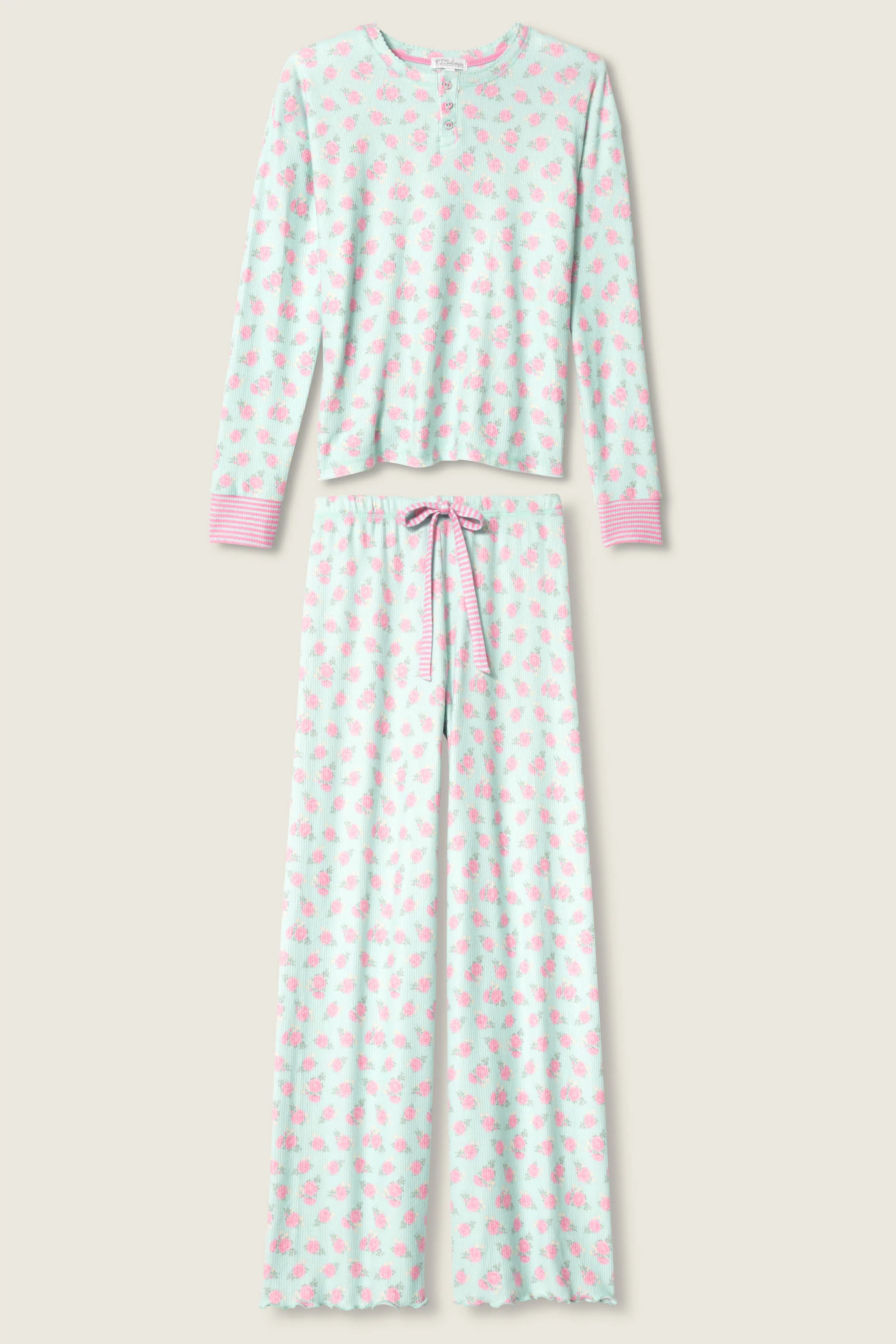 Secret Garden Floral PJ Set - Image 2