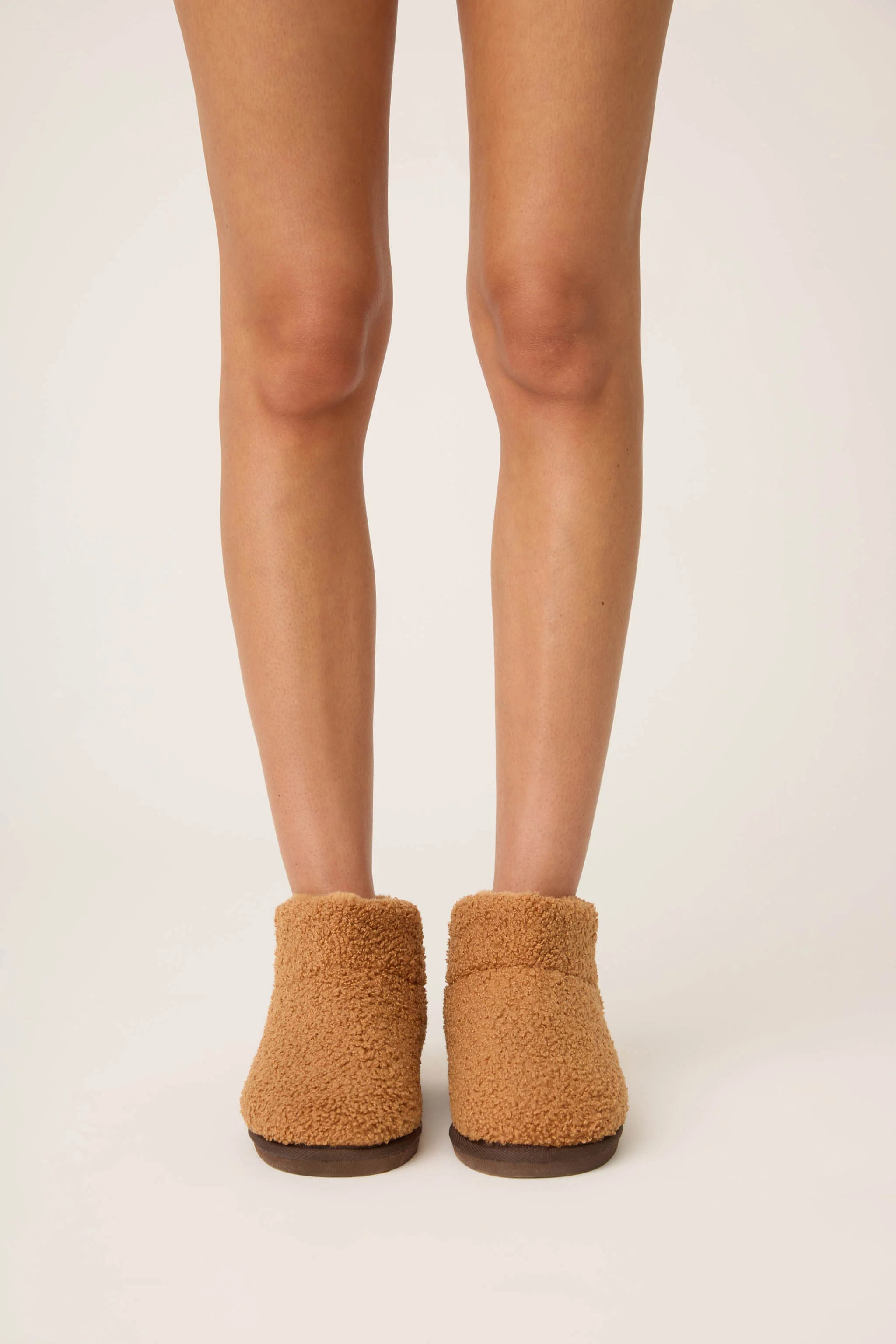 Teddy Bear Sherpa Booties - Image 3