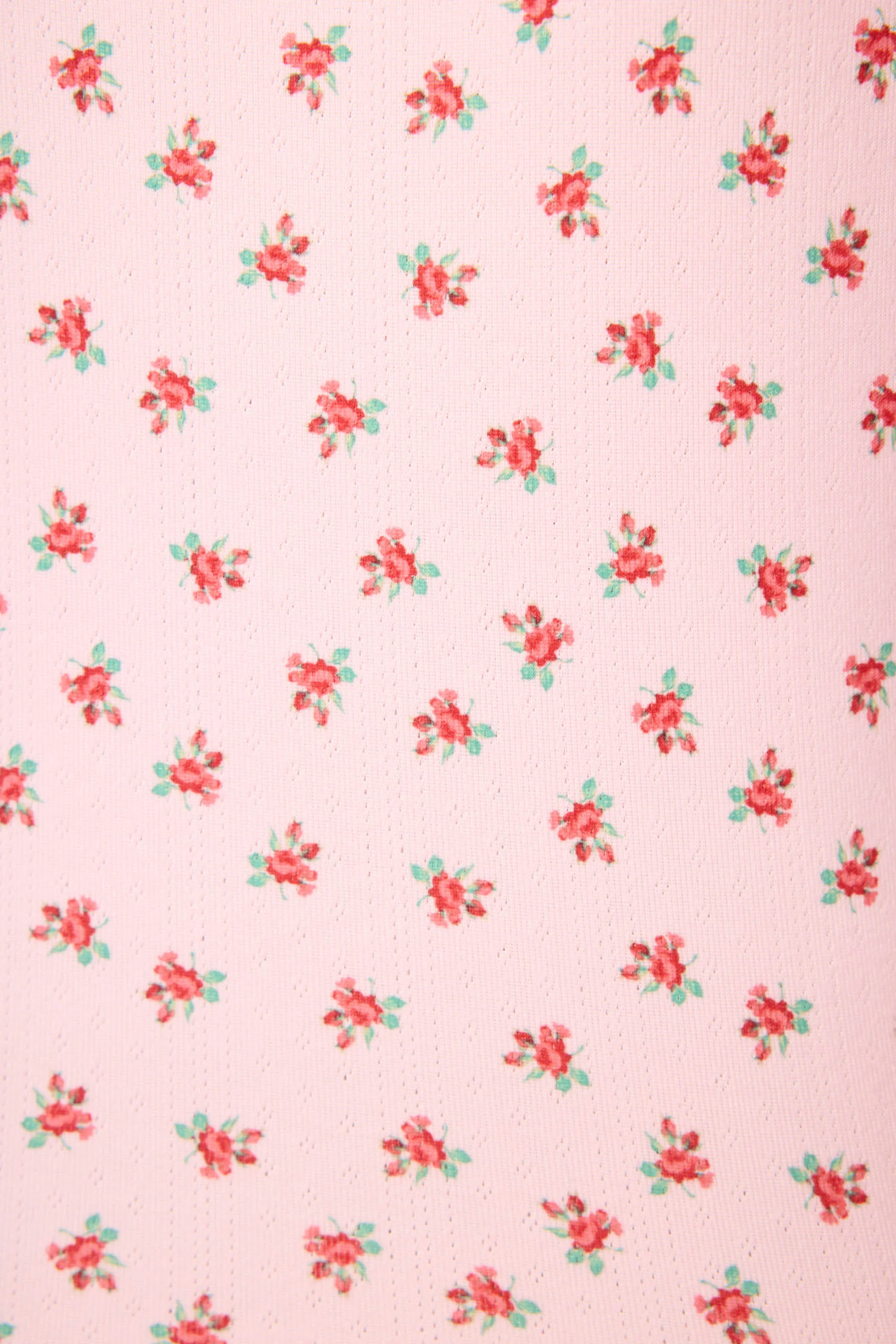 Crazy For The Holidays Ditsy Floral Print Pants Set - Image 2