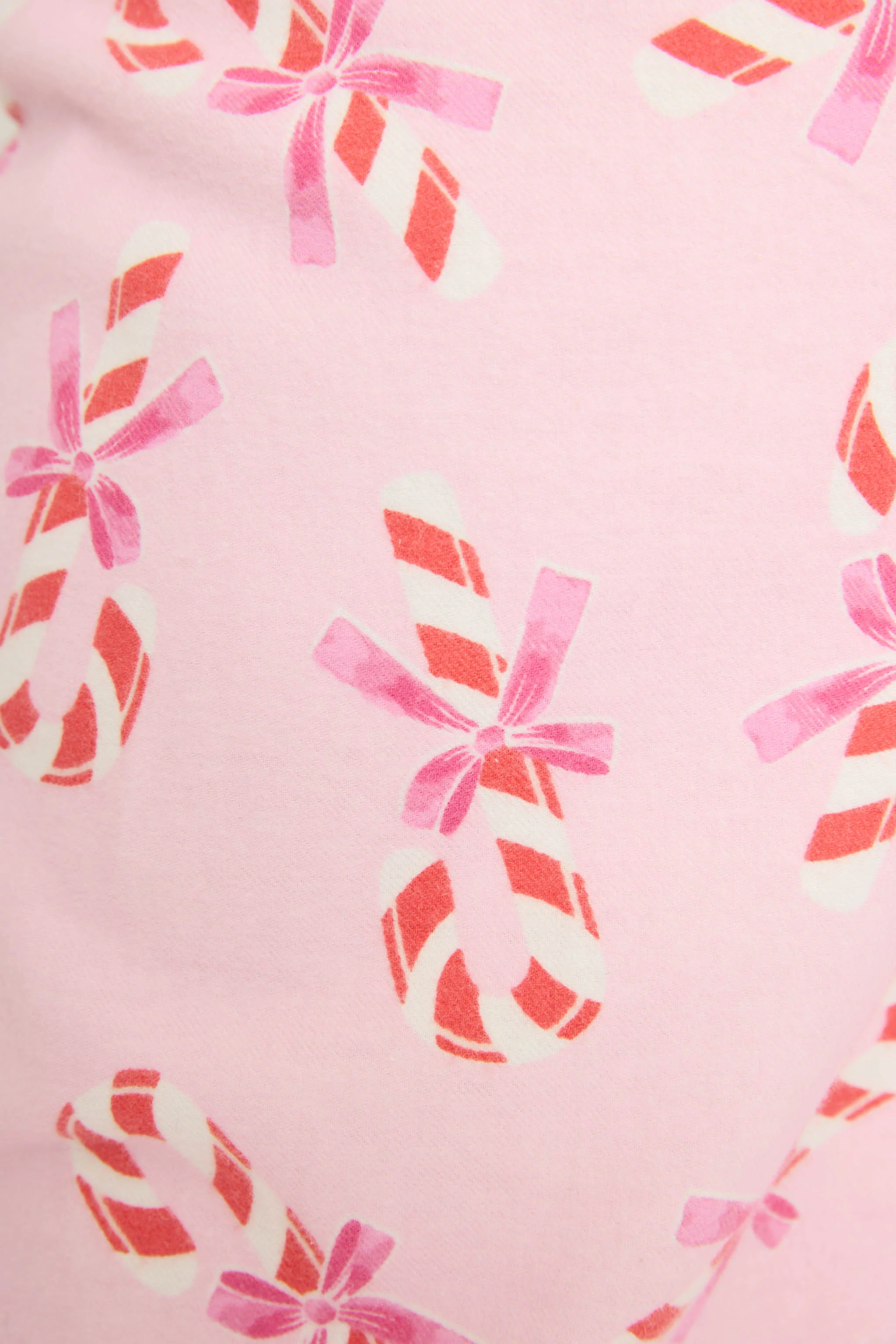 Sweeter Than Sugar Candy Cane Print Flannel Pants - Image 2