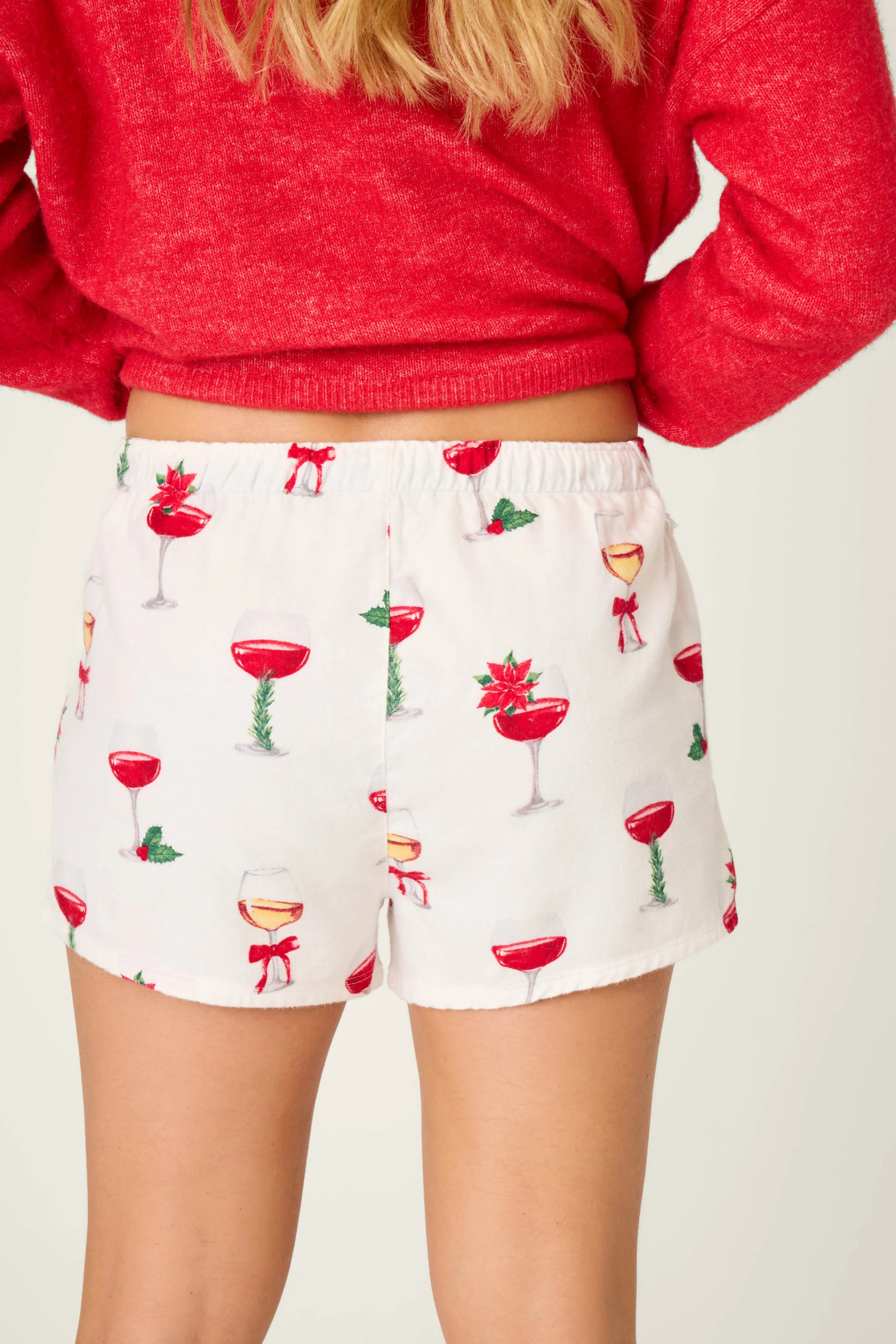 Let's Get Toasty Flannel Shorts - Image 4
