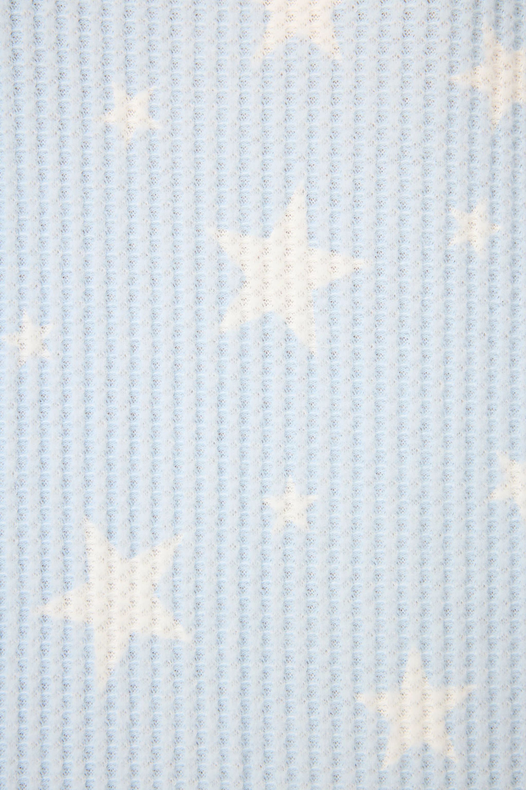 3-Piece Star Print Thermal Velour PJ Set - Image 2