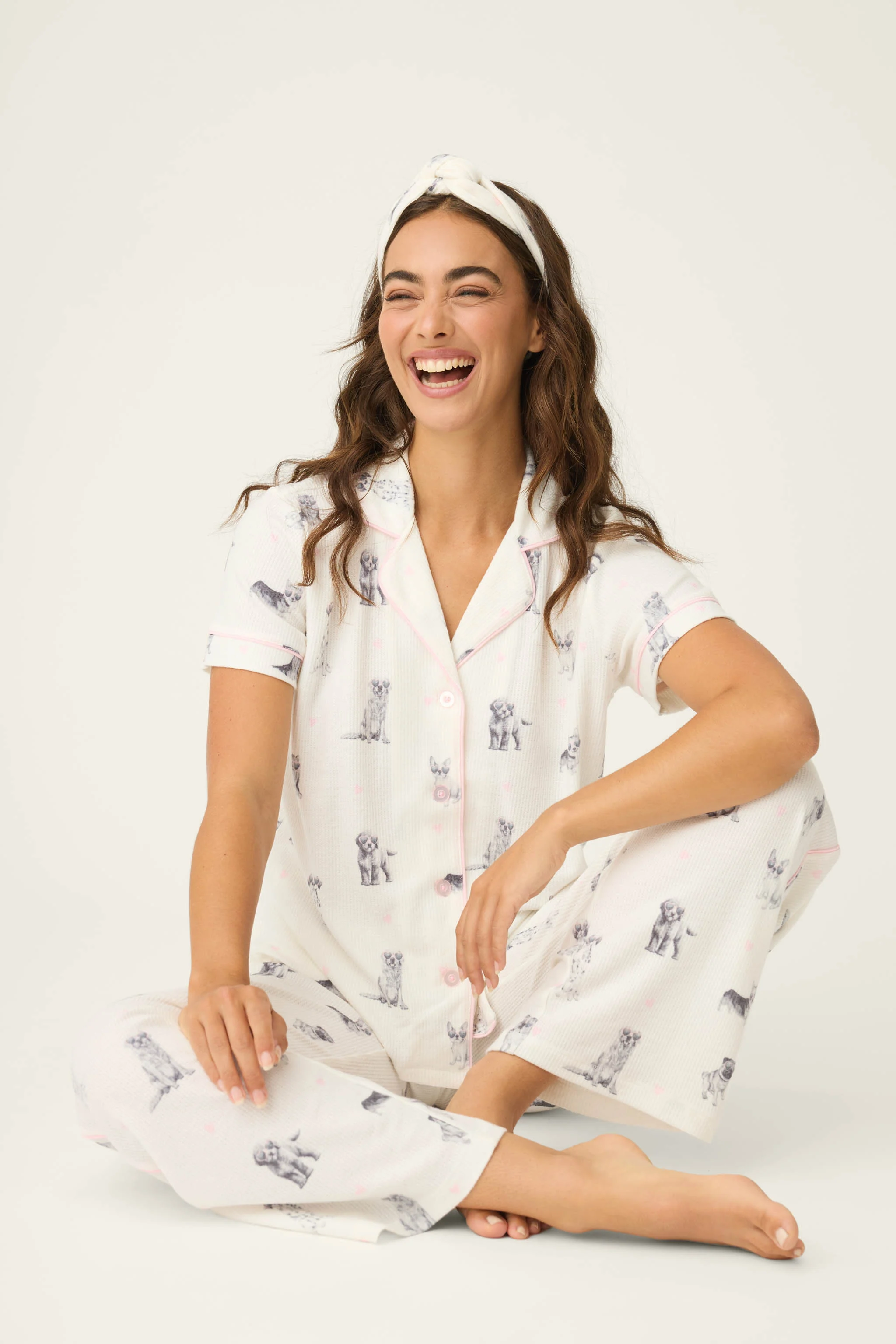 My Dog Is My Valentine 3-Piece PJ Set - Image 5