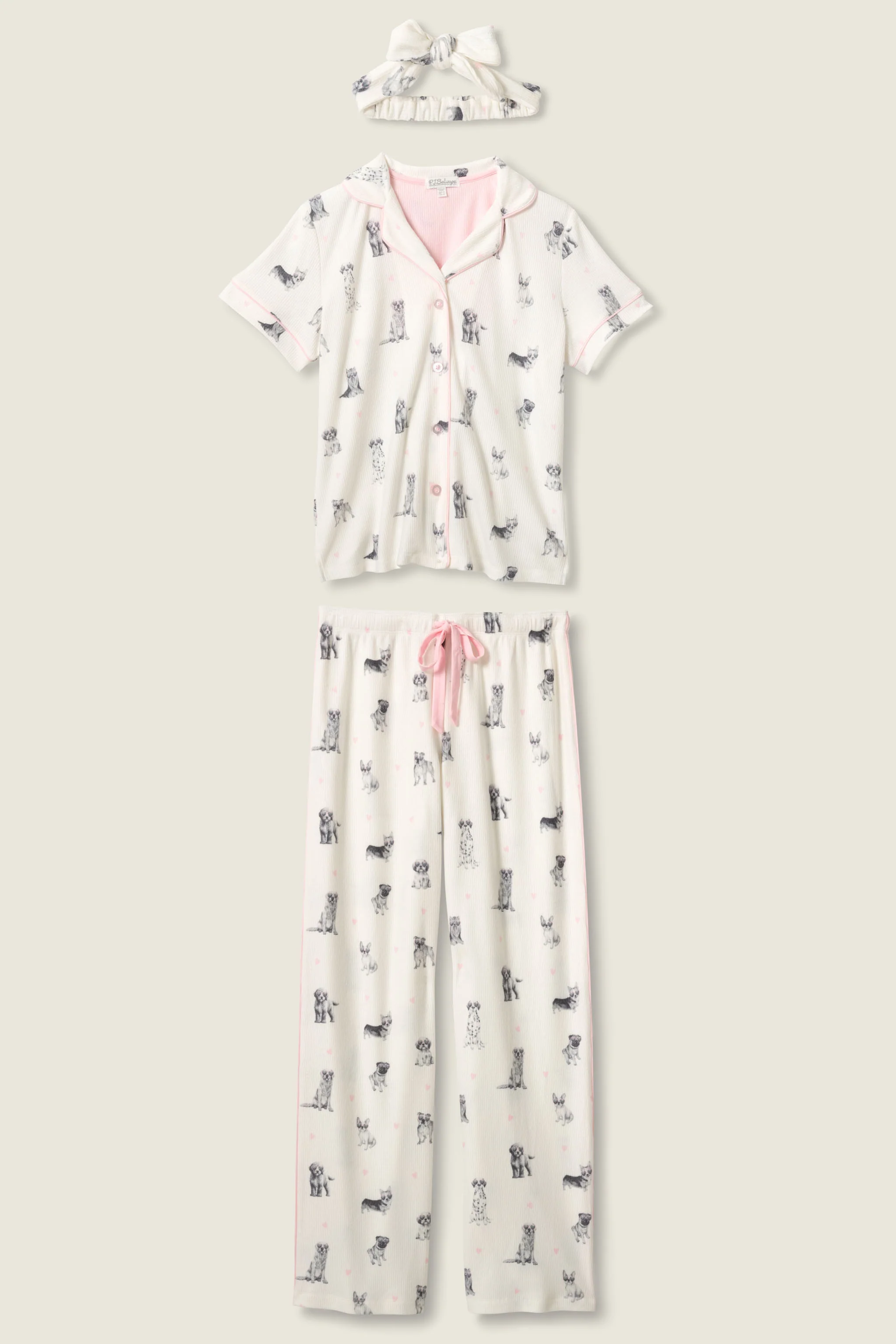 My Dog Is My Valentine 3-Piece PJ Set - Image 8