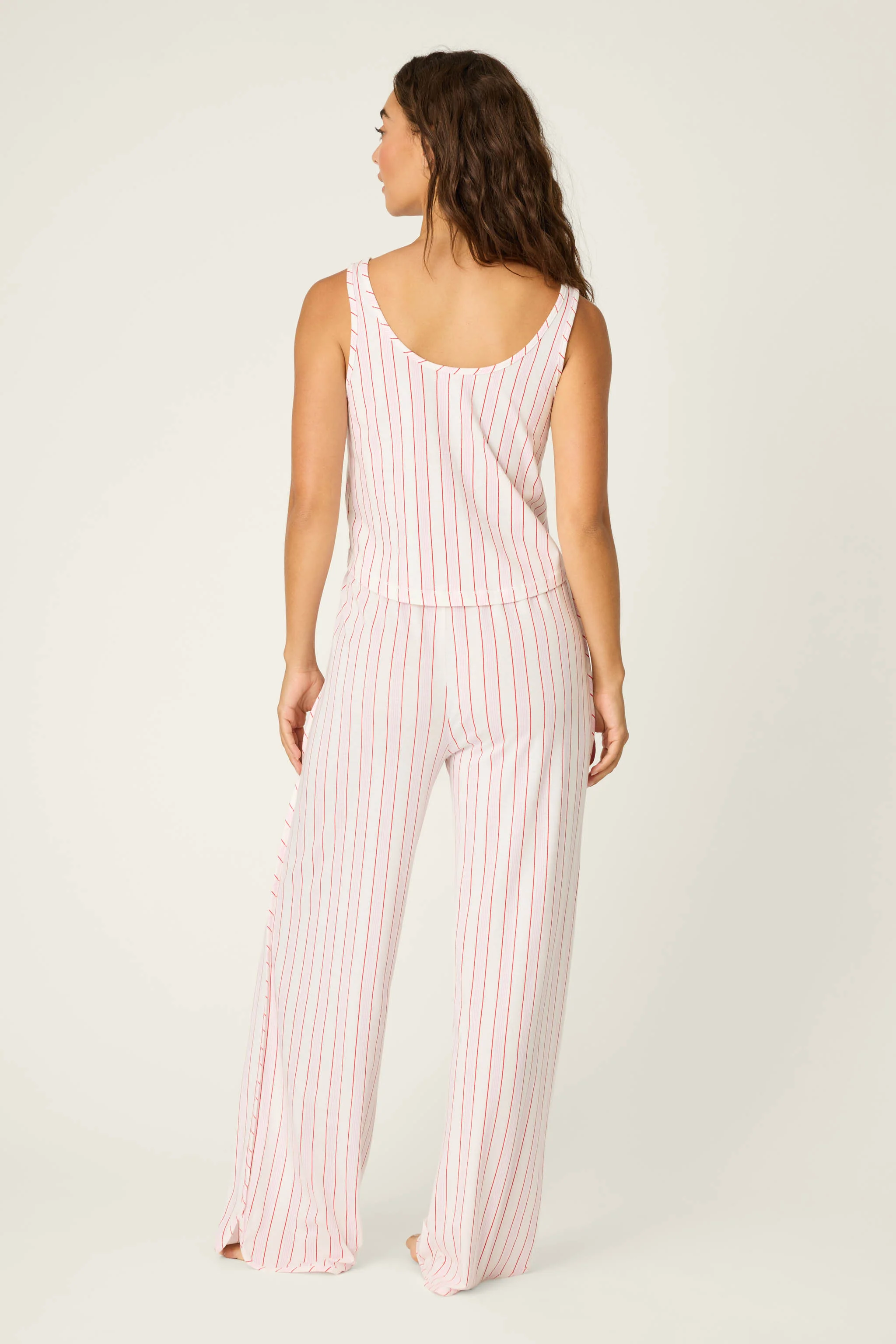 Feeling Loved Striped PJ Set - Image 4