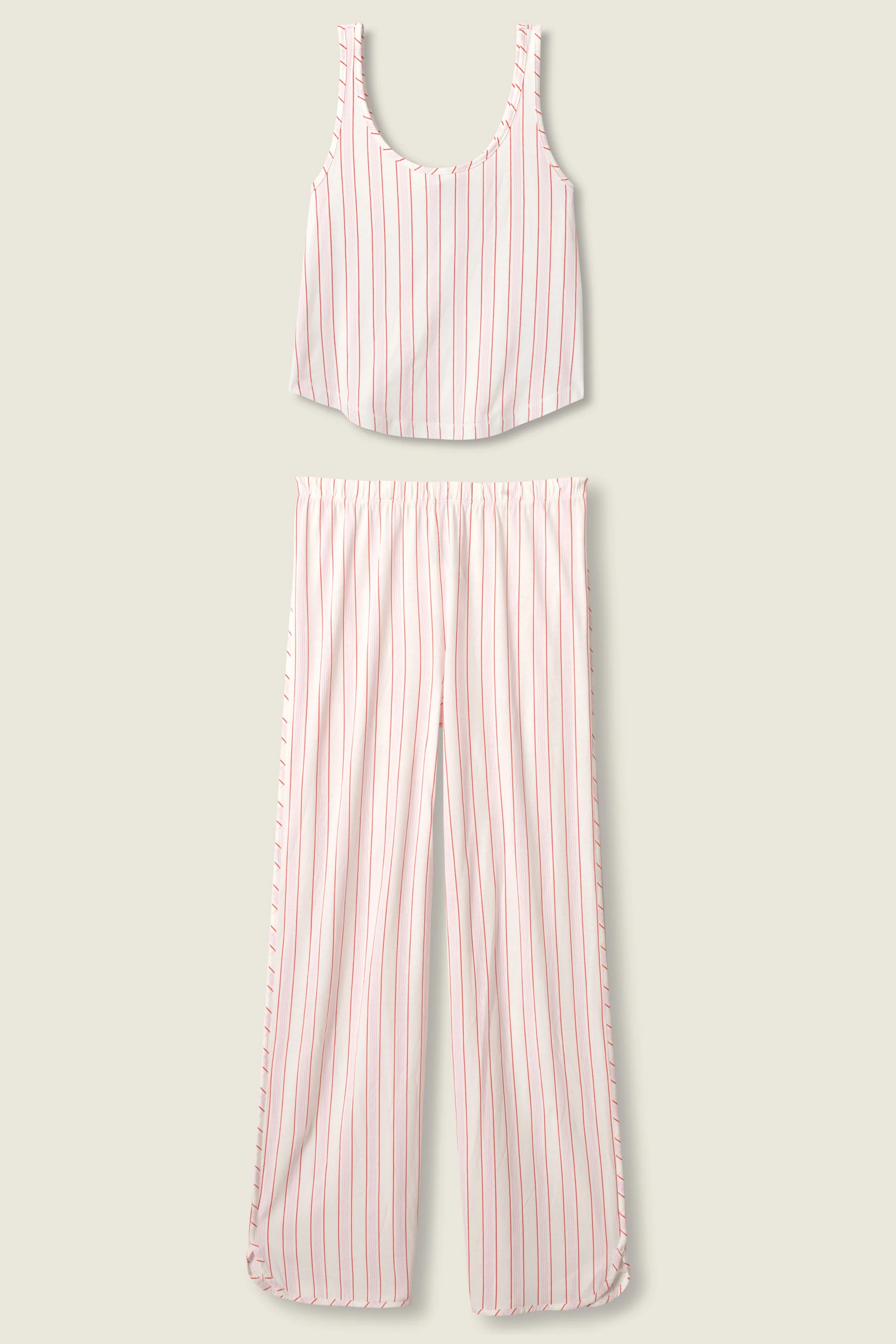 Feeling Loved Striped PJ Set - Image 6