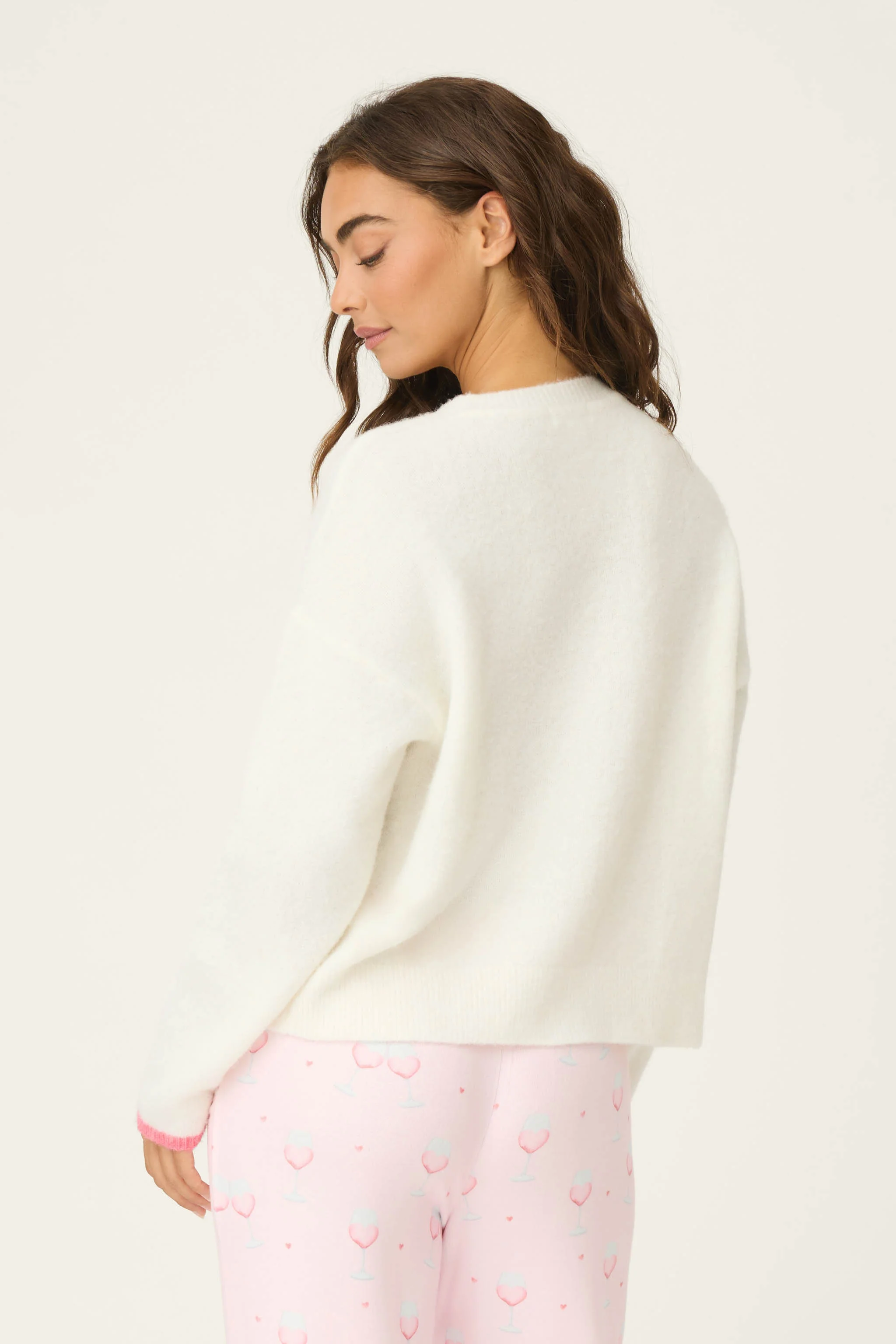 Happy Hour "Lets Drink About it" Snuggle Sweater - Image 2