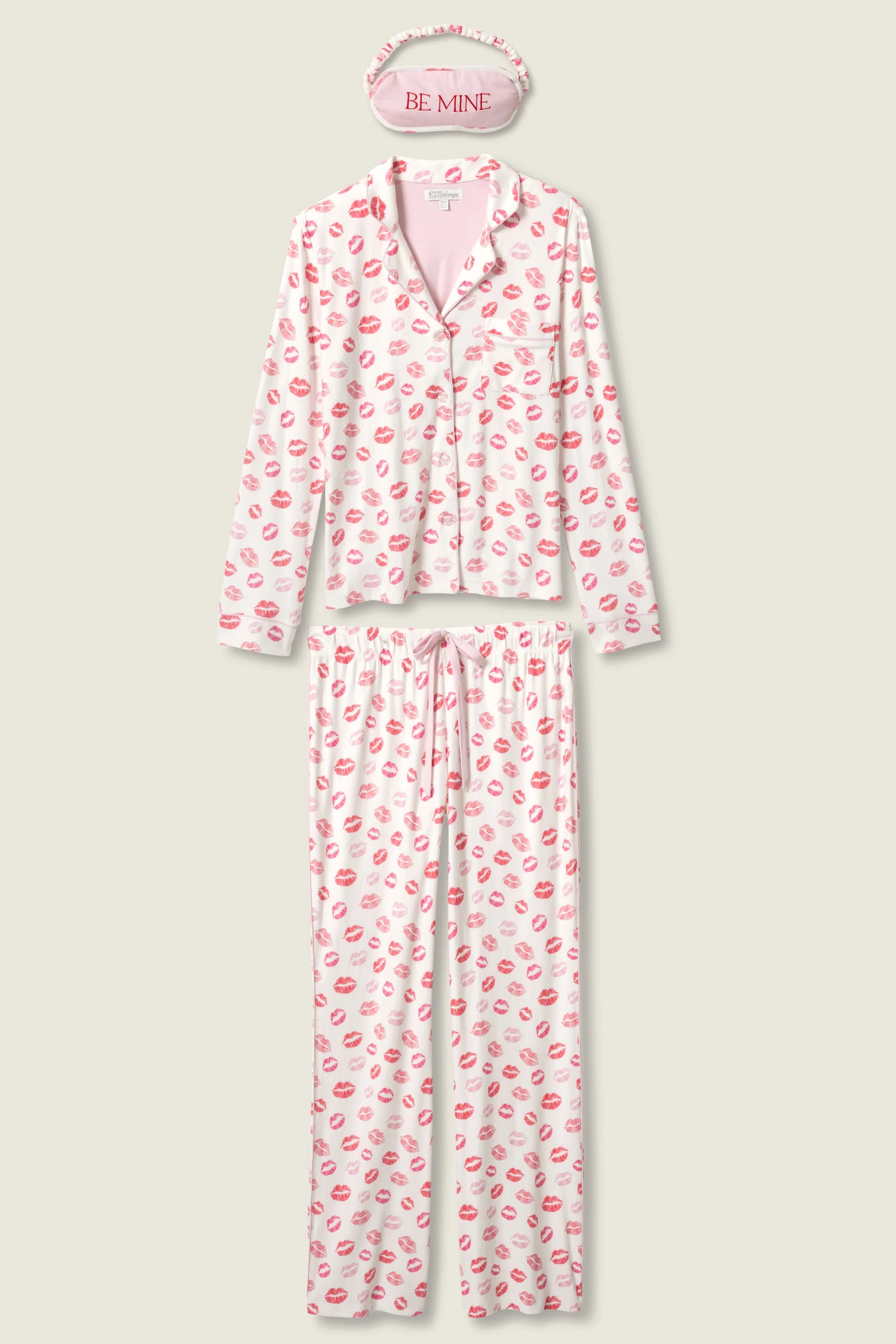 Sealed With A Kiss 3-Piece PJ Set - Image 6
