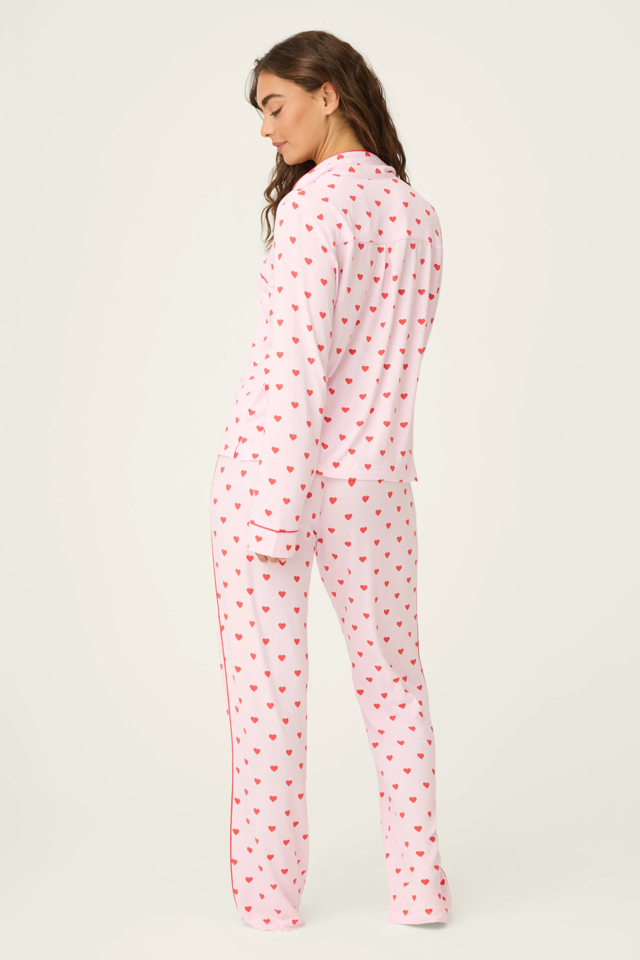 Wildest Dreams Heart Print 3-Piece PJ Set - Image 4