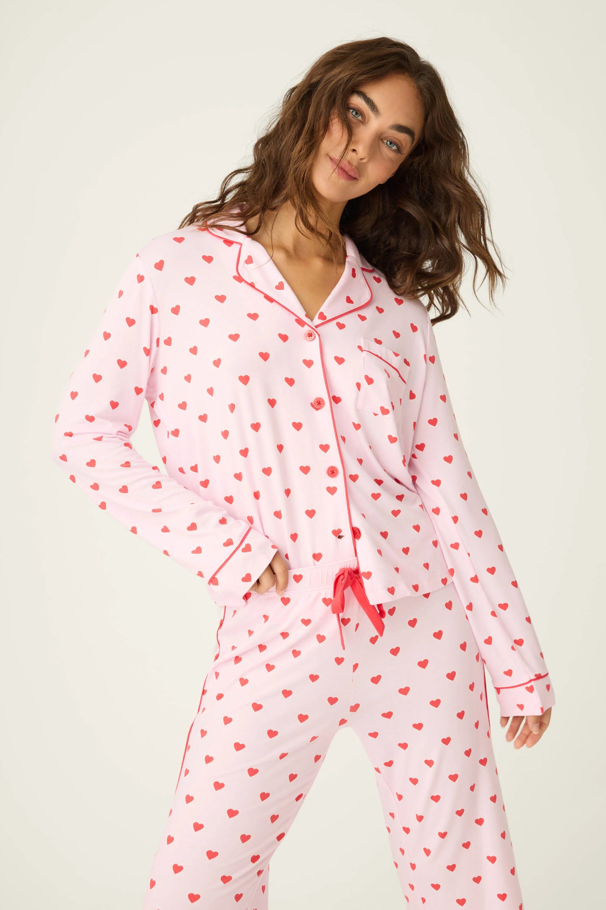 Wildest Dreams Heart Print 3-Piece PJ Set - Image 6