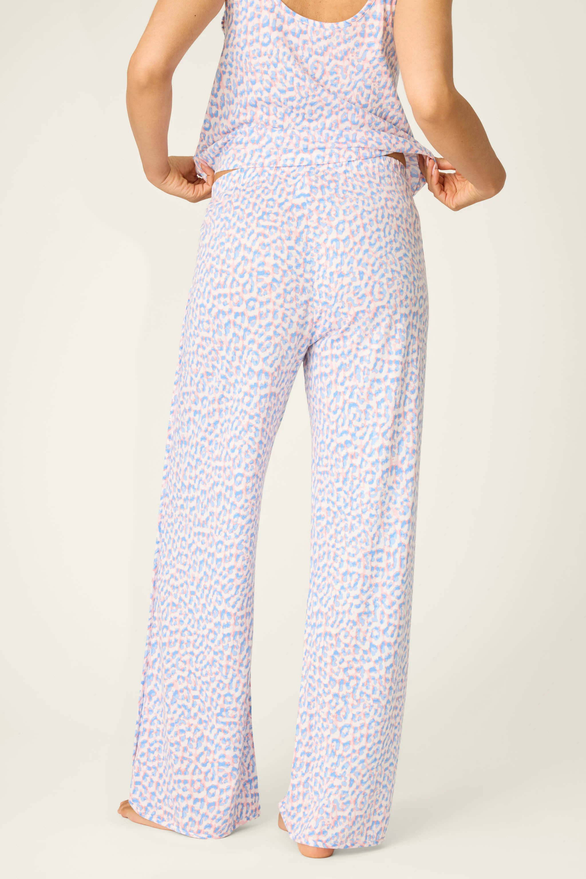 Animal Lover Leopard Print Open Leg Pants - Image 4