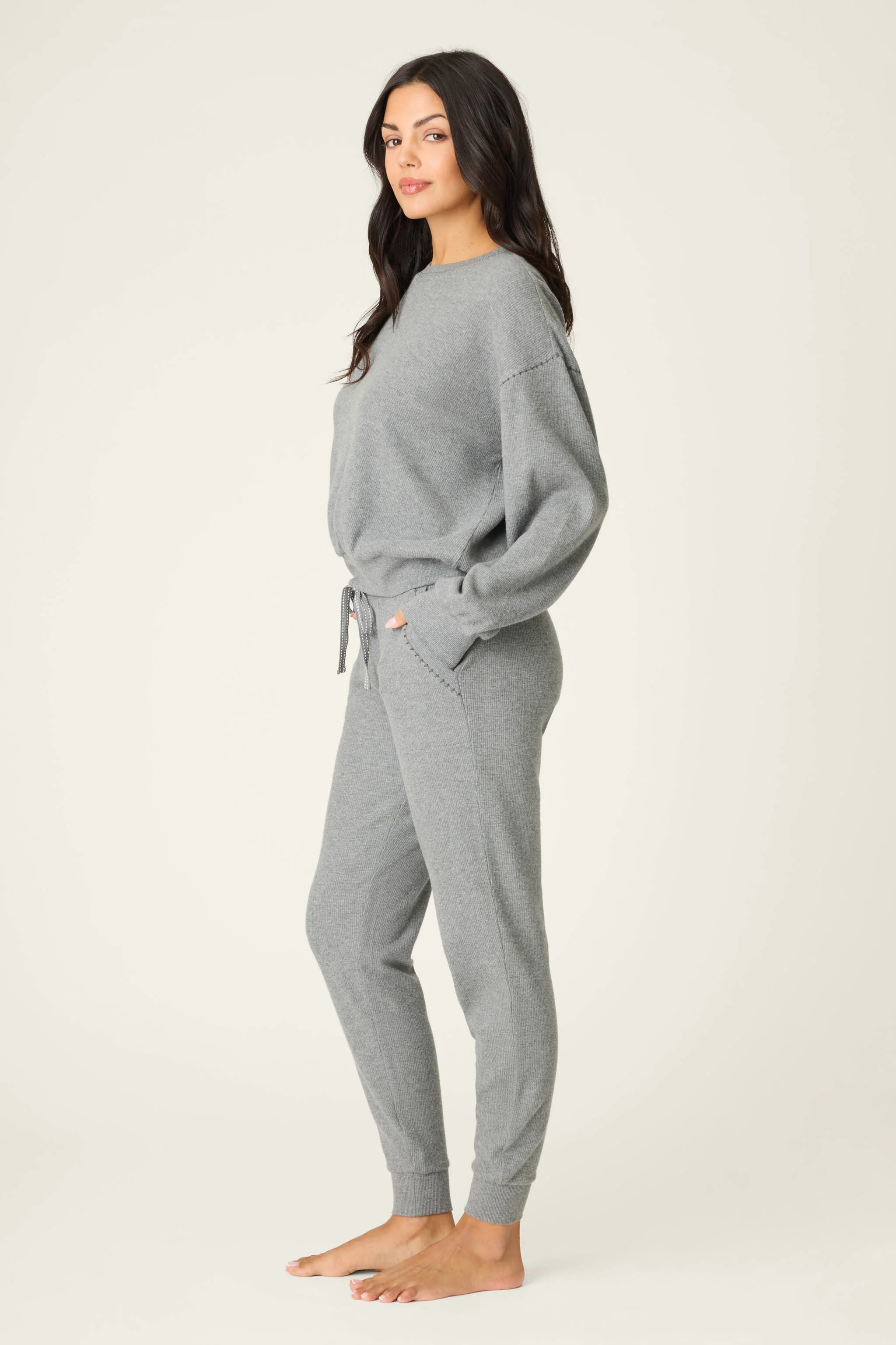 Cross Stitch Casuals Charcoal Lounge Set - Image 4