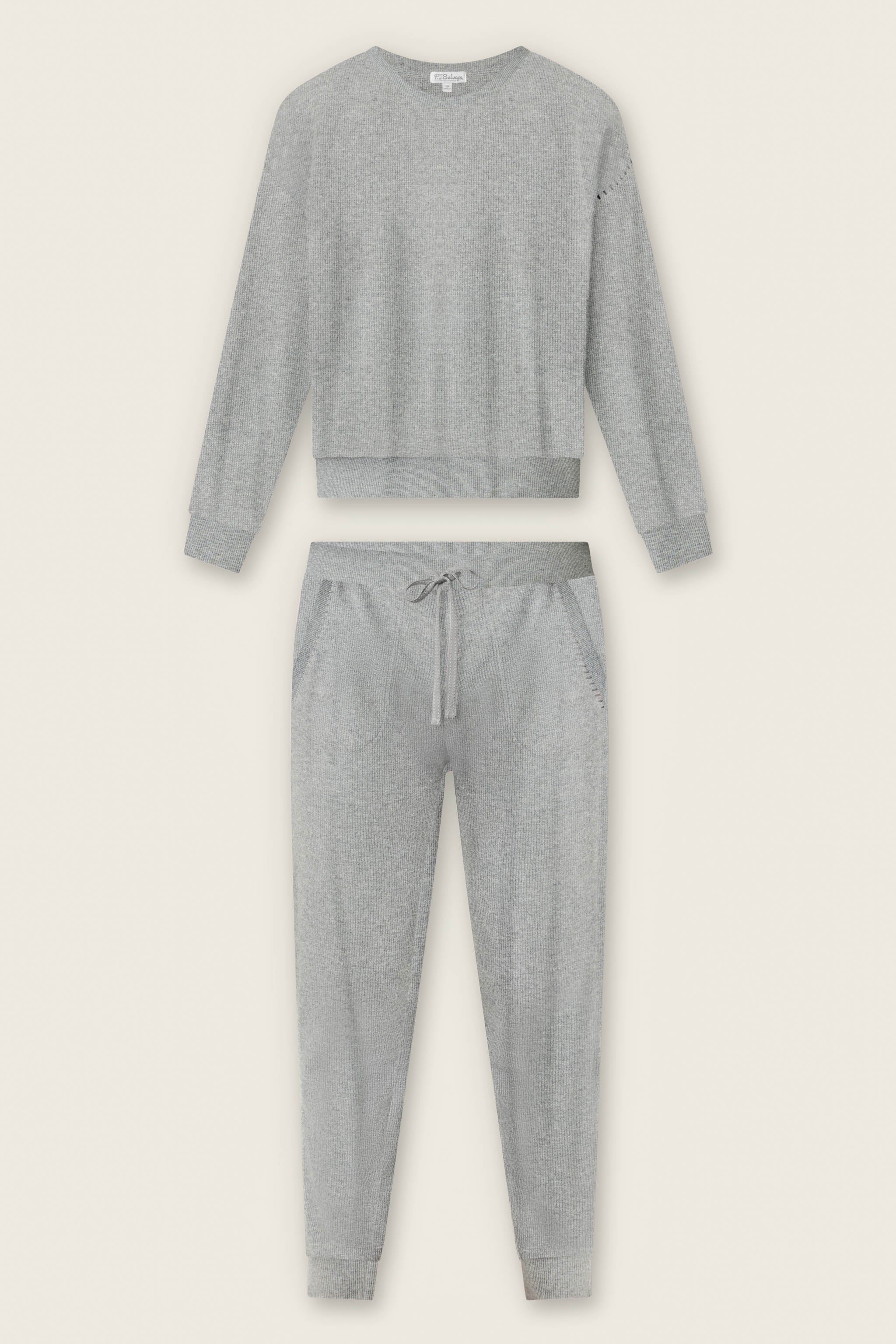 Cross Stitch Casuals Charcoal Lounge Set - Image 6
