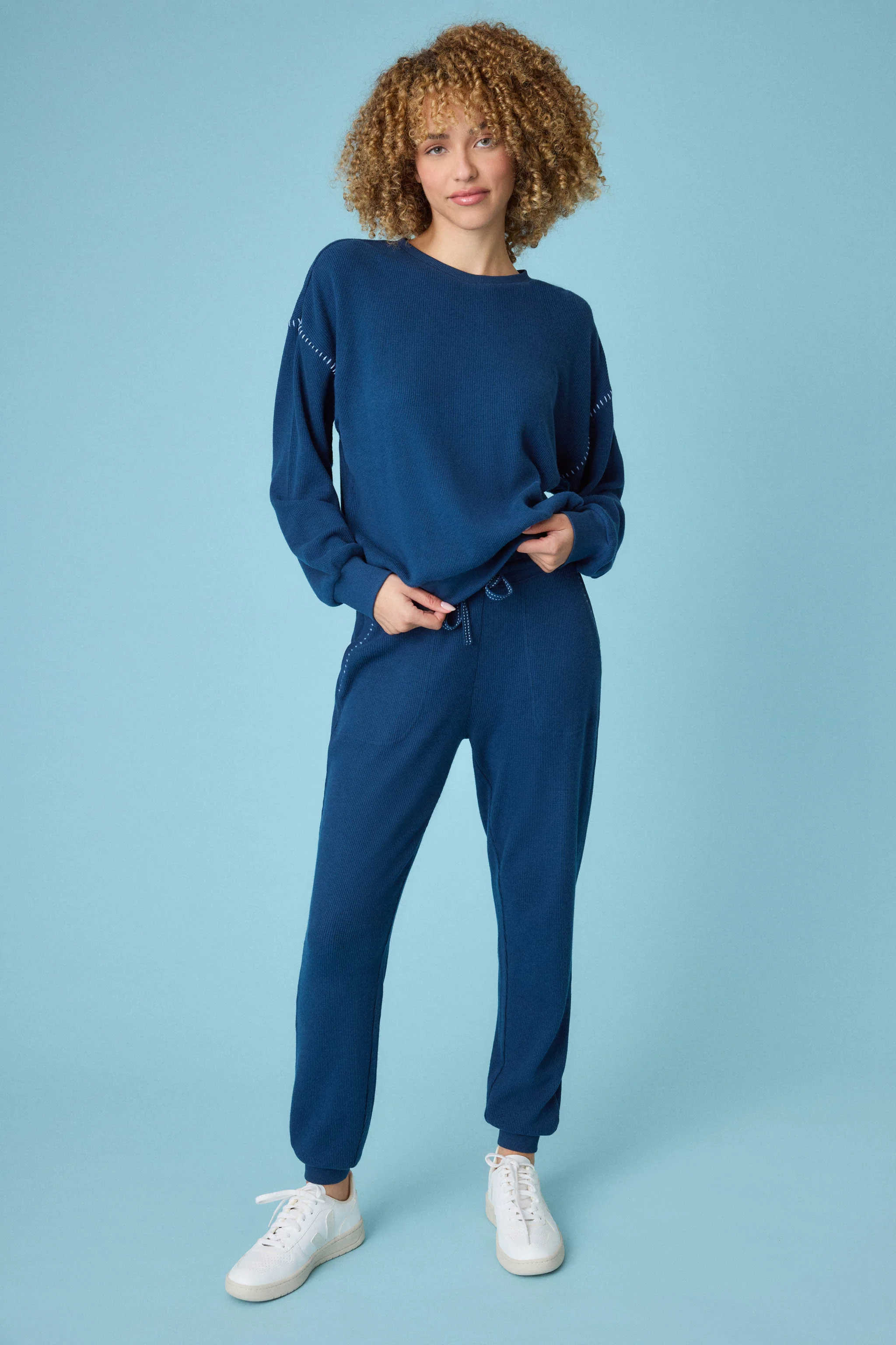 Cross Stitch Casuals Navy Lounge Set
