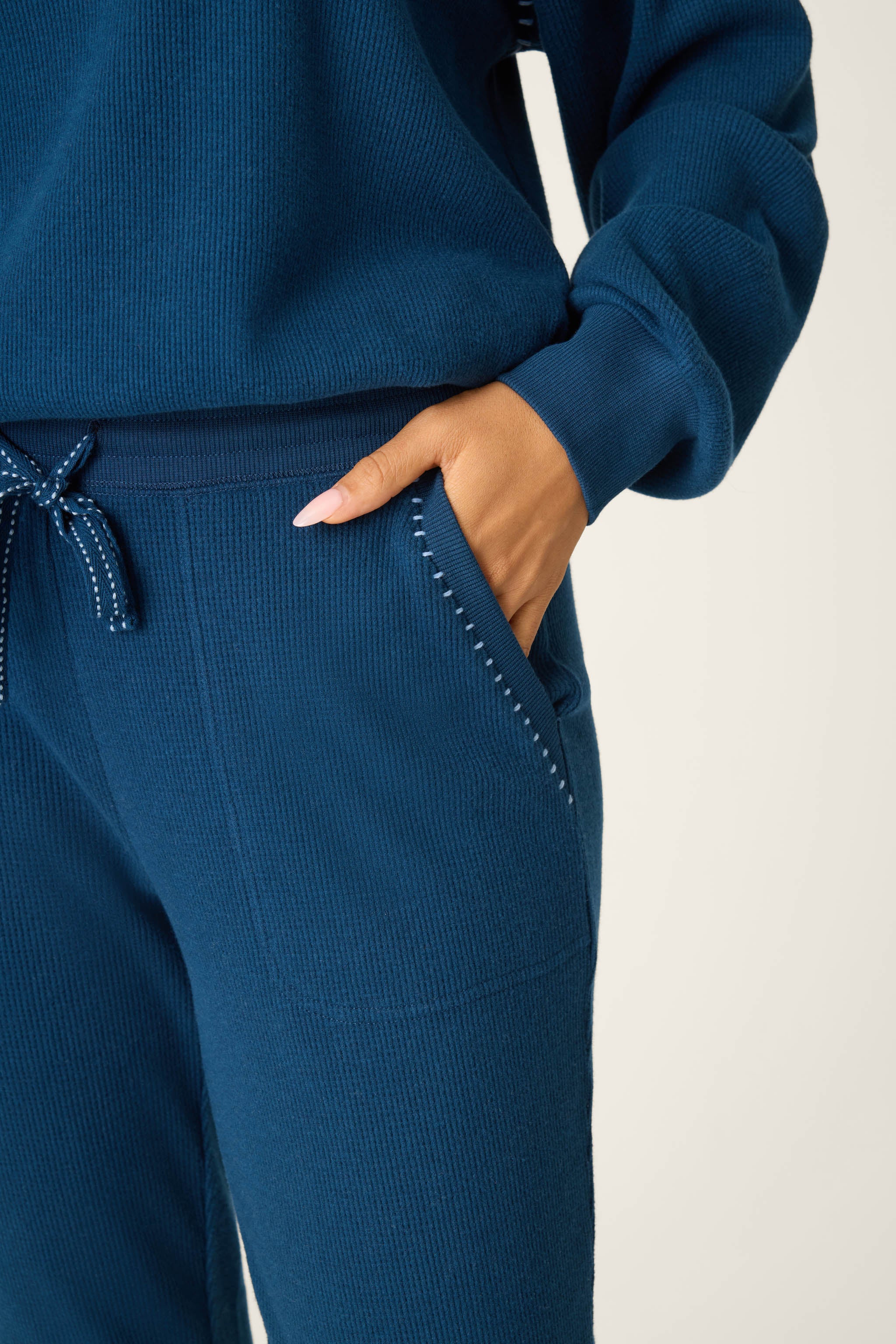 Cross Stitch Casuals Navy Lounge Set - Image 5